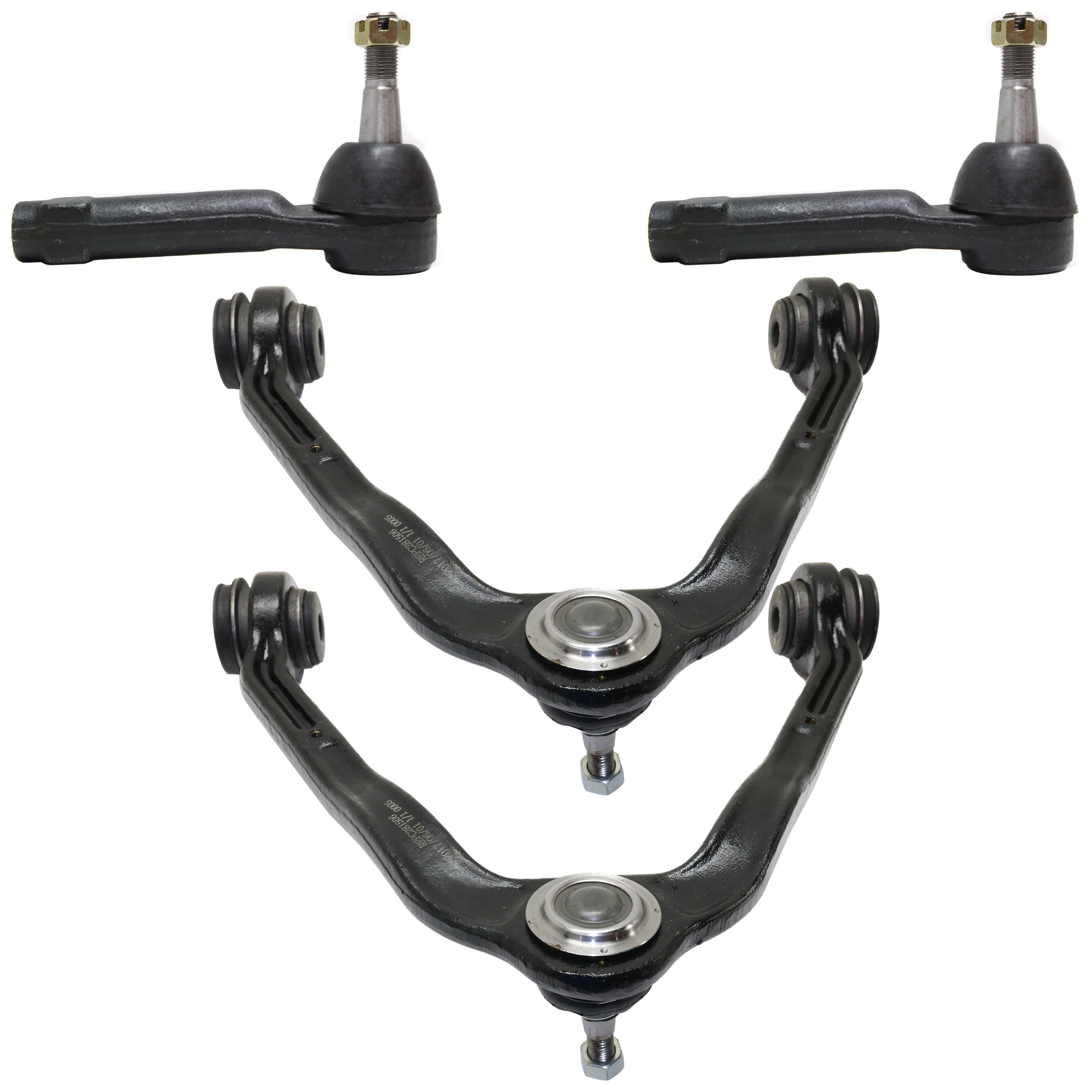 AM SILVERADO SIERRA 99-06 FRONT SUSPENSION KIT RH AND LH 4 pc Kit with Control Arm and Tie Rod End SKU KIT 062124-07 OEM 12475485-15047200-15864153-269