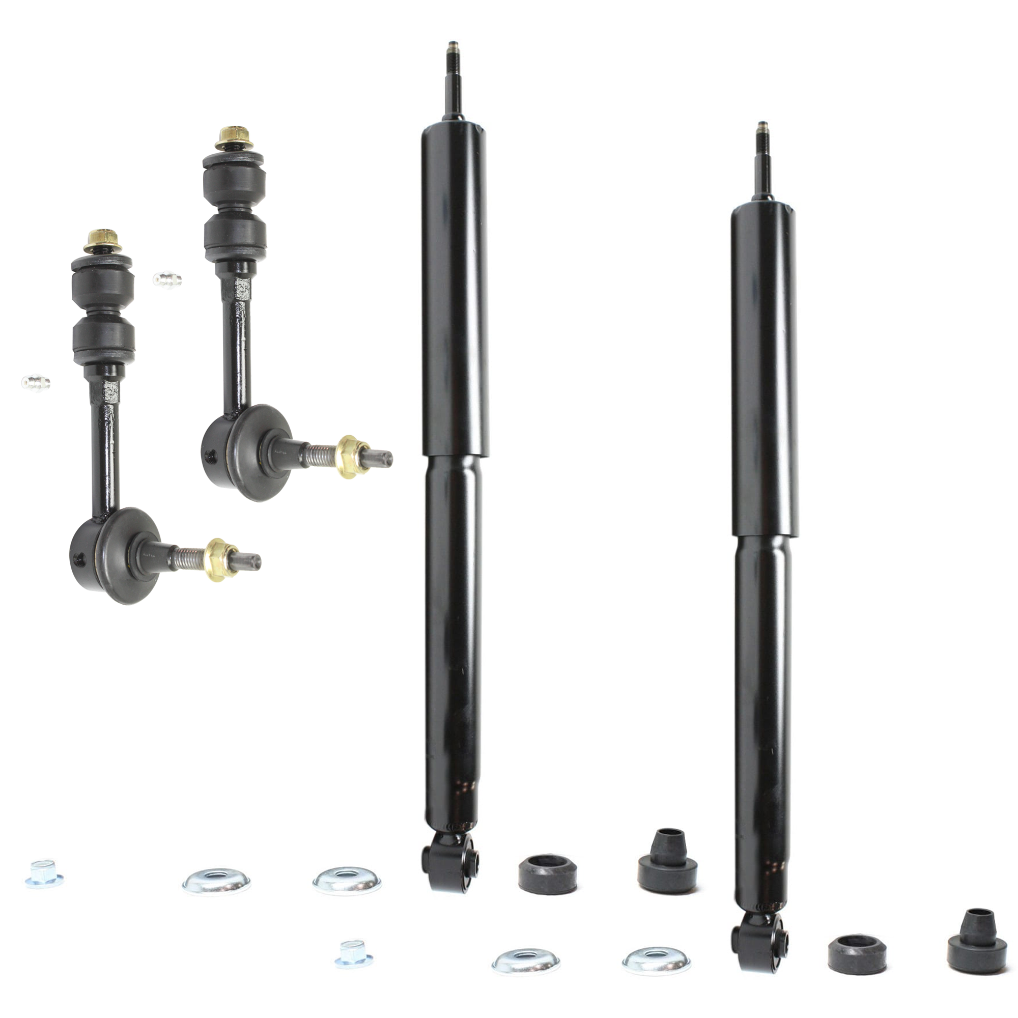 AM DODGE FULL SIZE P U 00-02 FRONT SUSPENSION KIT 4 pc kit Four Wheel Drive SKU KIT 062124-18 OEM 18370-2651519-5451310-45G0310