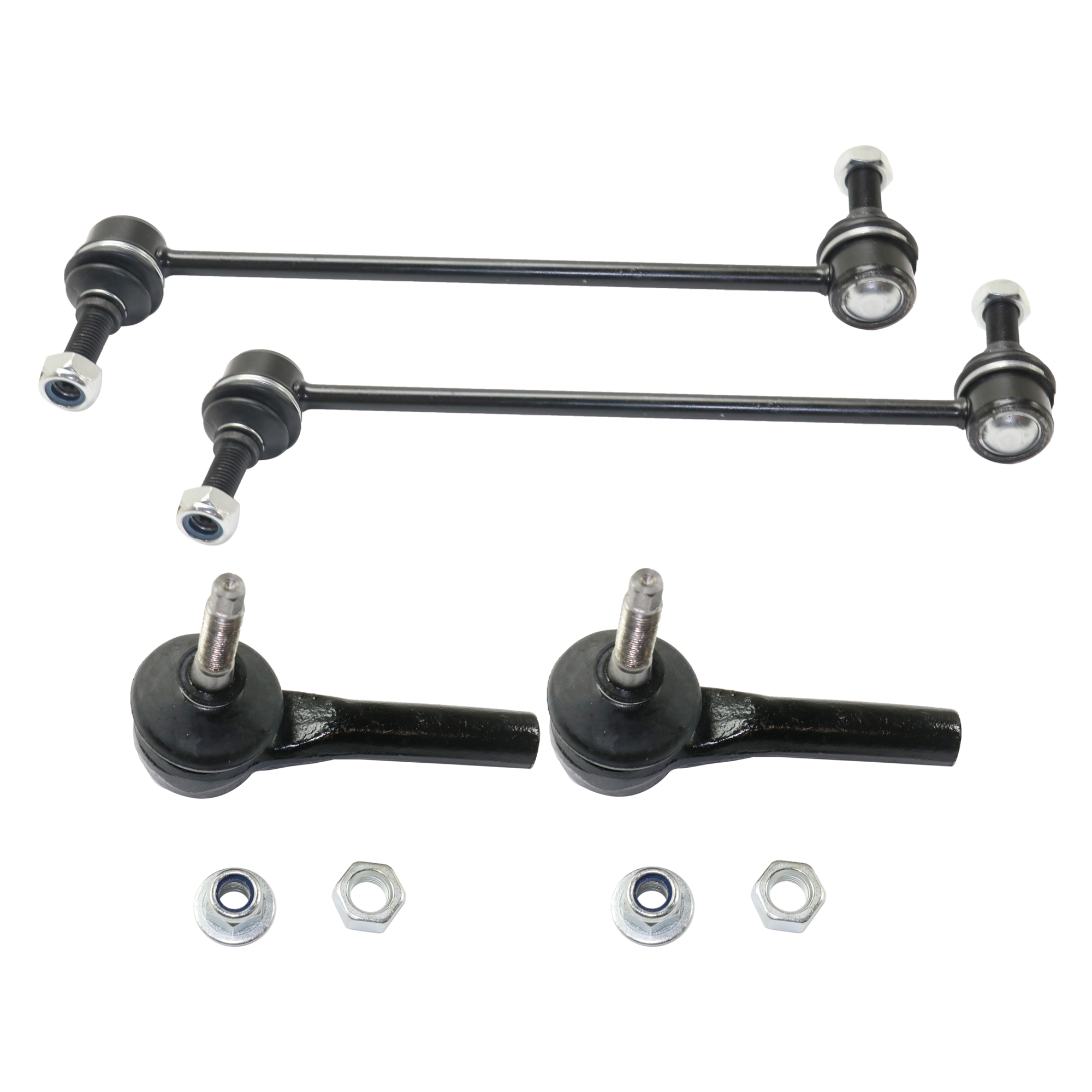 AM JOURNEY 09-20 FRONT SUSPENSION KIT RH AND LH 4 pc Kit with Tie Rod End and Sway Bar Link SKU KIT 062124-22 OEM 4766962AA 5183761AD