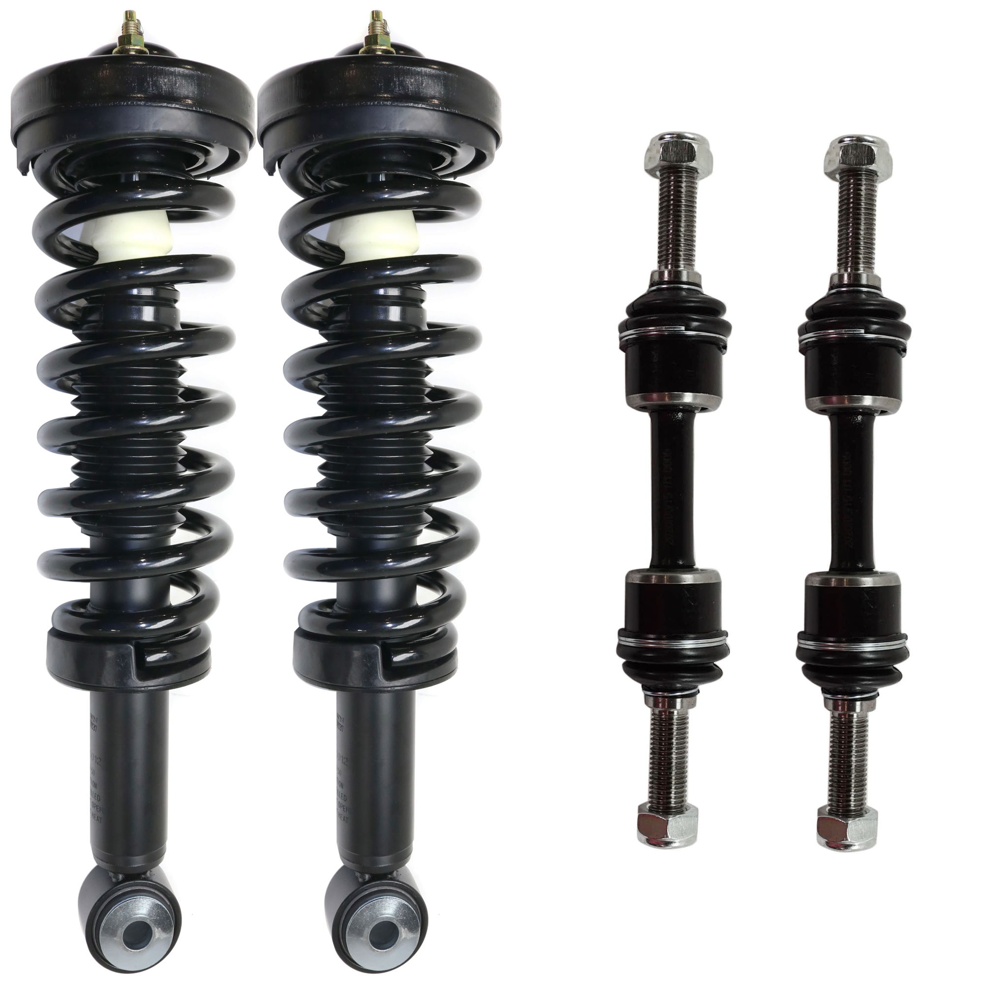 AM F 150-09-13 FRONT SUSPENSION KIT RH AND LH 4 pc kit RWD Loaded Strut SKU KIT 062124-25 OEM AL3Z18124AA AL3Z18124GA 265187