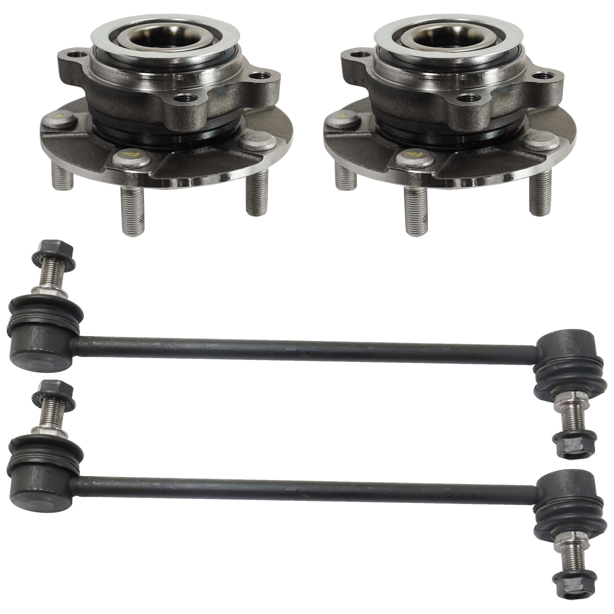 AM SENTRA 07-12 FRONT HUB ASSEMBLY 4 pc Kit with Sway Bar Link and Wheel Hub SKU KIT 062124-31 OEM 54618ET00A 101860-516343-75000