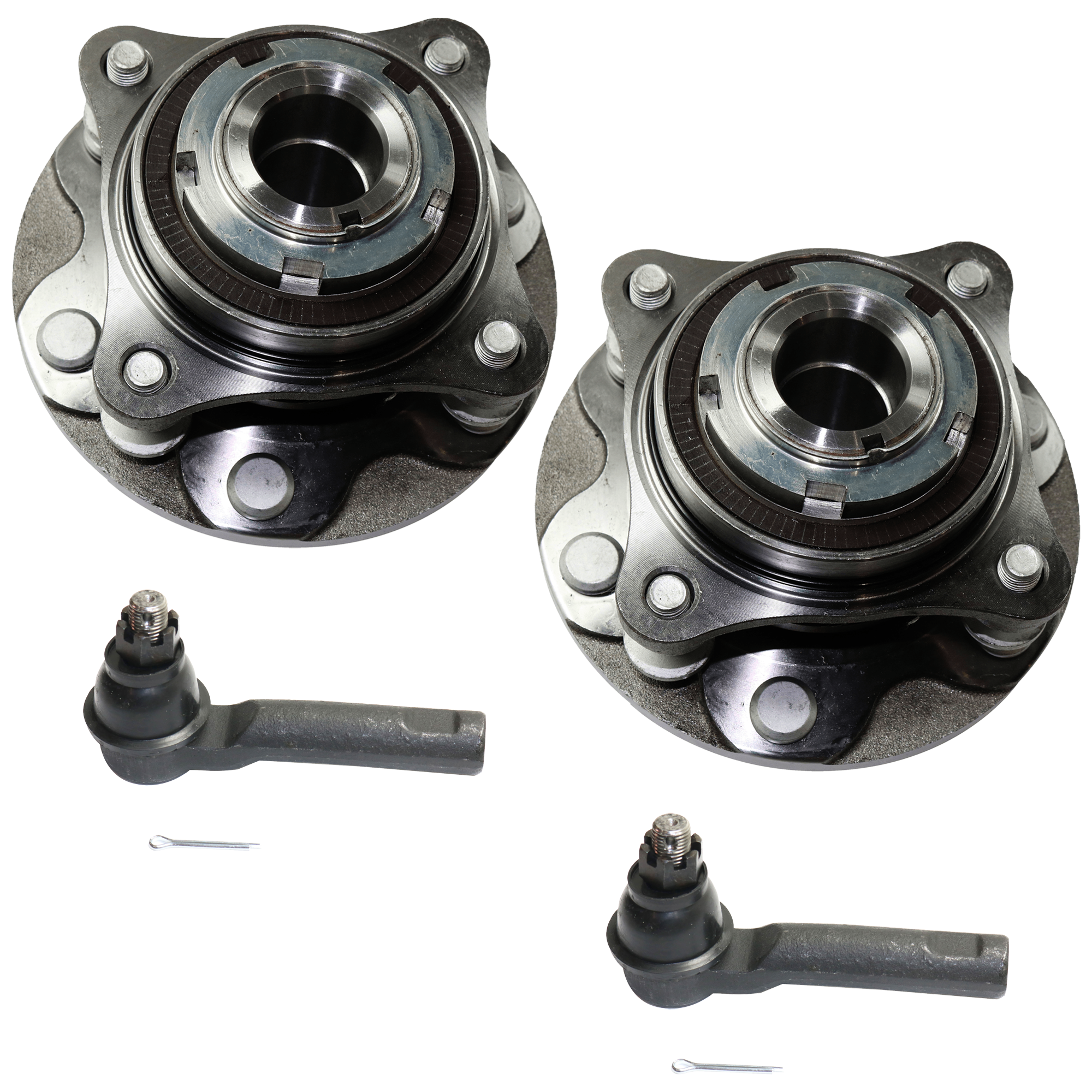 AM TACOMA 05-23-4RUNNER 10-23 FRONT SUSPENSION KIT RH AND LH 4 pc Kit with Tie Rod End and Wheel Hub SKU KIT 062124-41 OEM 4504609340