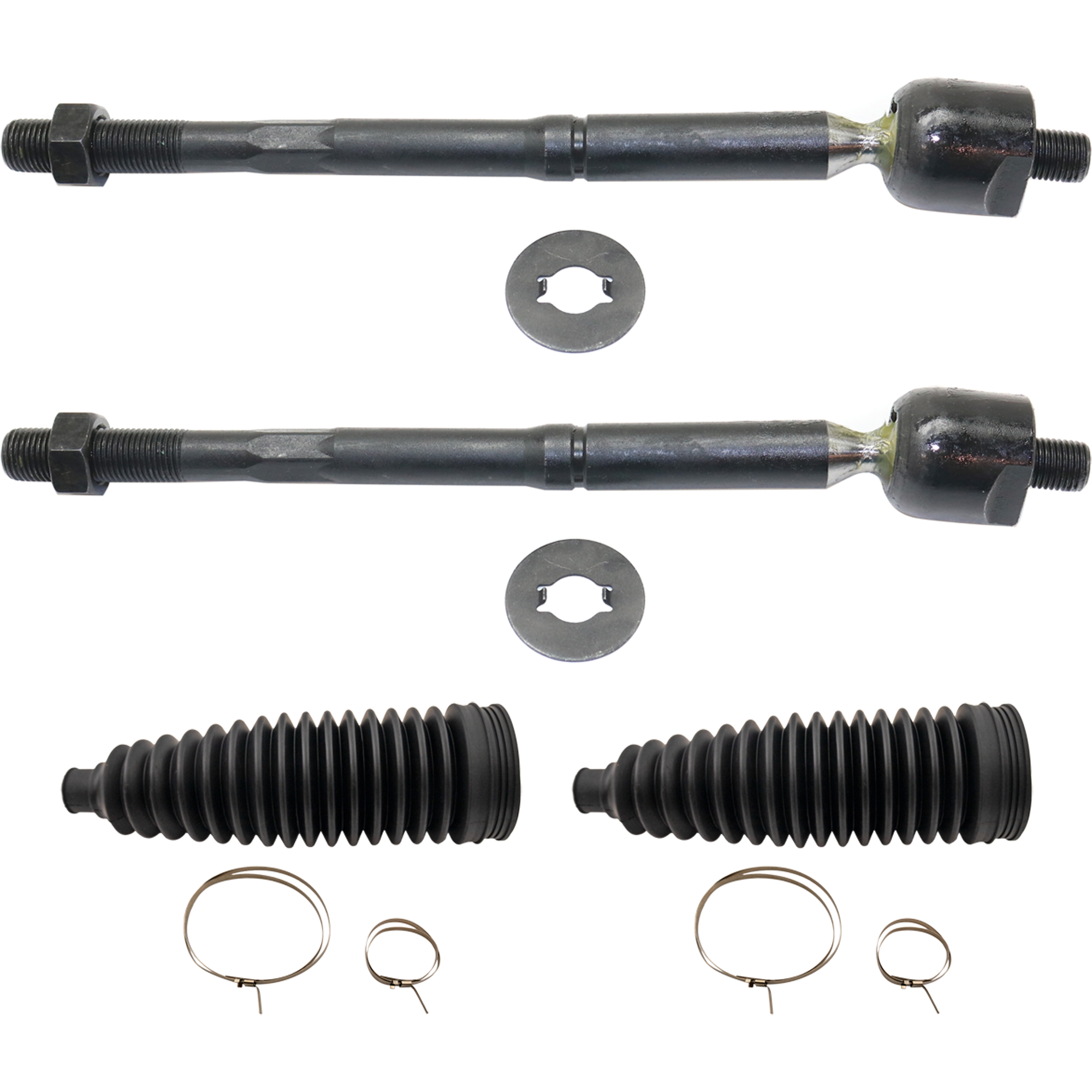AM COROLLA 03-08 SUSPENSION KIT RH AND LH 4 pc Kit with Steering Rack Boot and Tie Rod End SKU KIT 062224-207 OEM 4553502020-4550309400