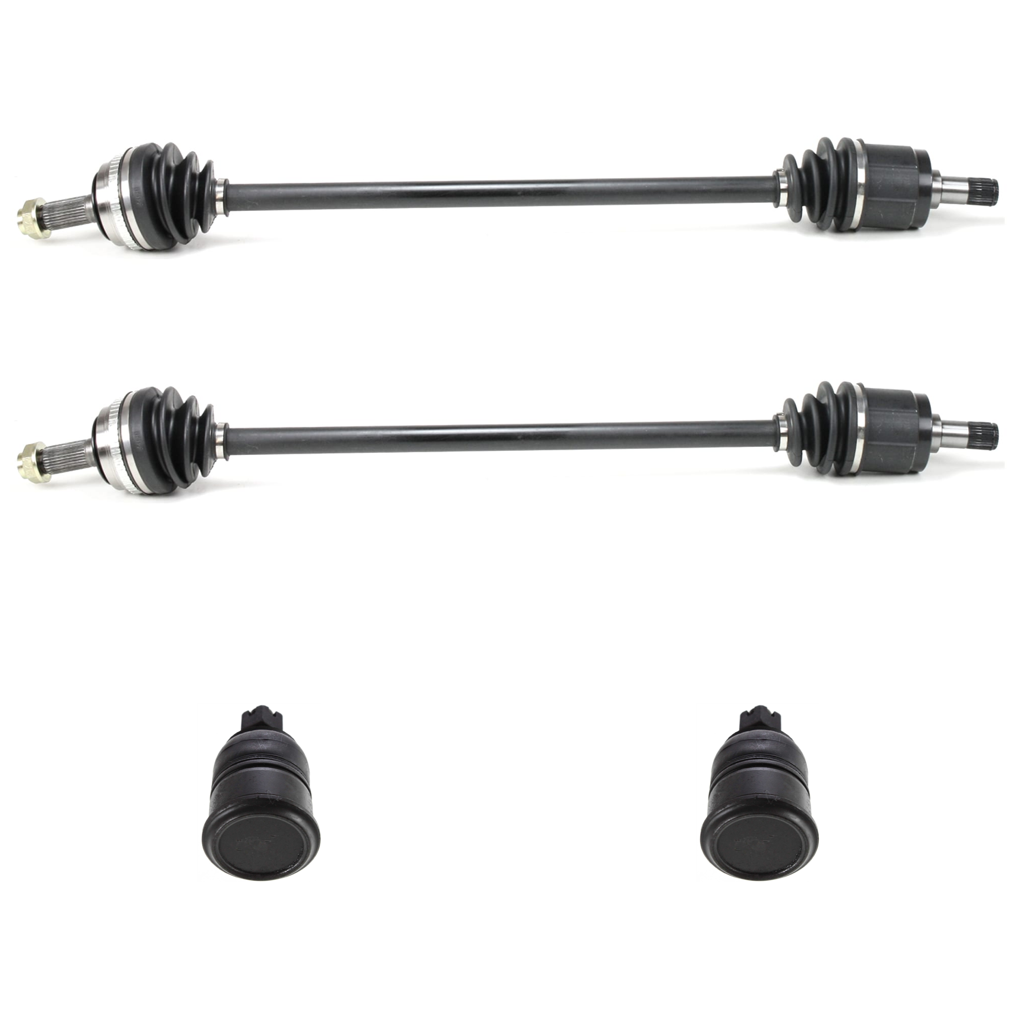 AM ACCORD 94-97 CL 97-99 FRONT SUSPENSION KIT LH 4 pc kit with Axle Assembly and Ball Joint SKU KIT 062224-214 OEM 104170-254006-1014102-2601353