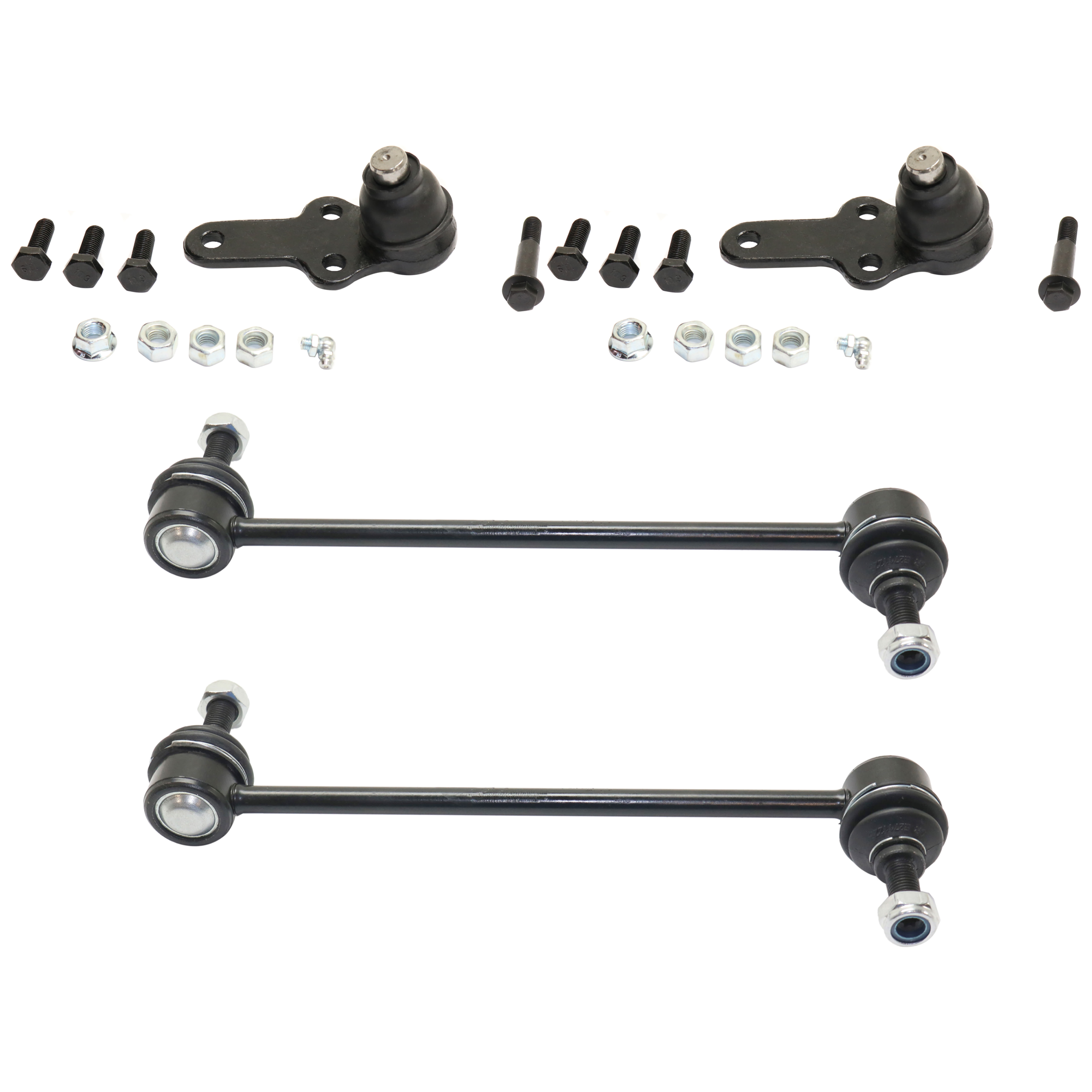 AM FOCUS 04-11 FRONT SUSPENSION KIT 4 pc Kit with Ball Joint and Sway Bar Link SKU KIT 062224-223 OEM 2601723-5051416-10980407-45D24