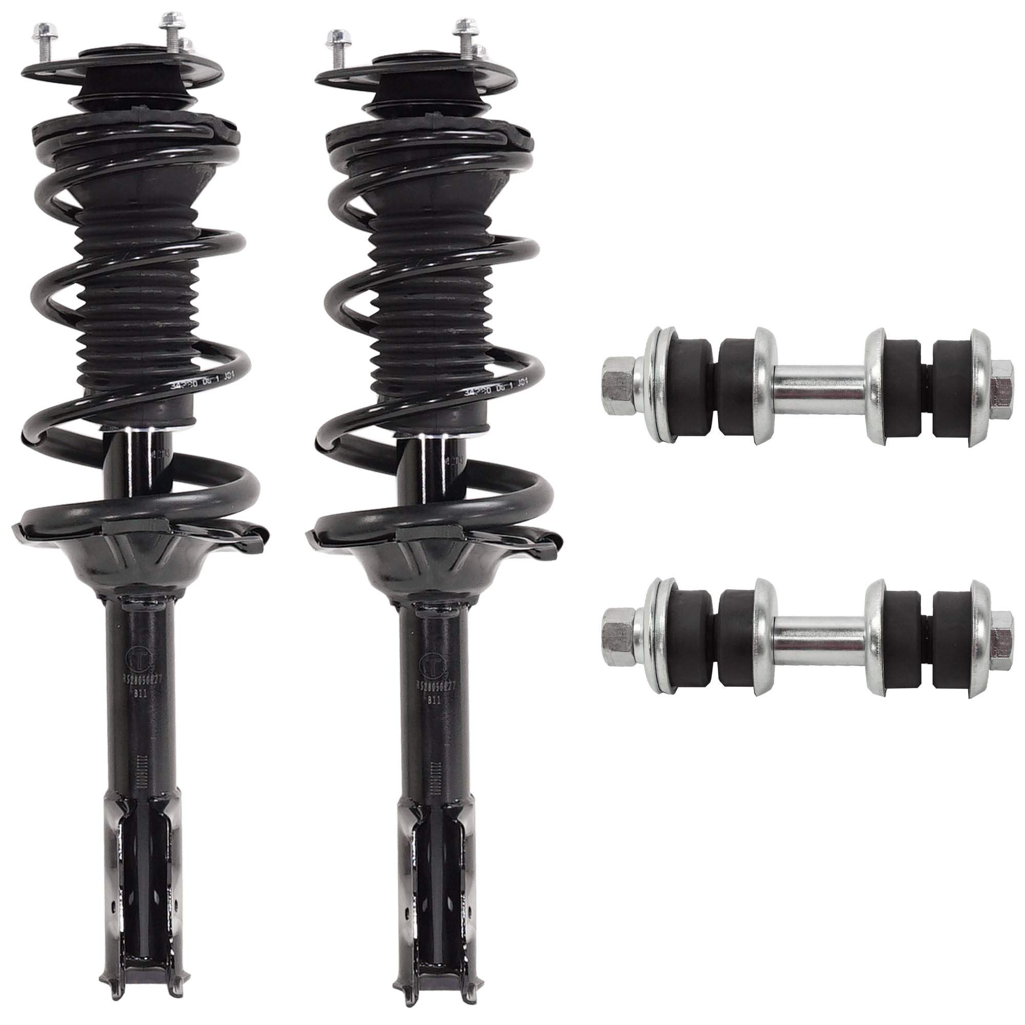 AM XA XB 04-06 FRONT SUSPENSION KIT 4 pc Kit with Shock Absorber and Strut Assembly and Sway Bar Link SKU KIT 062224-228 OEM 55S11920-33TY1115-1331773-1192