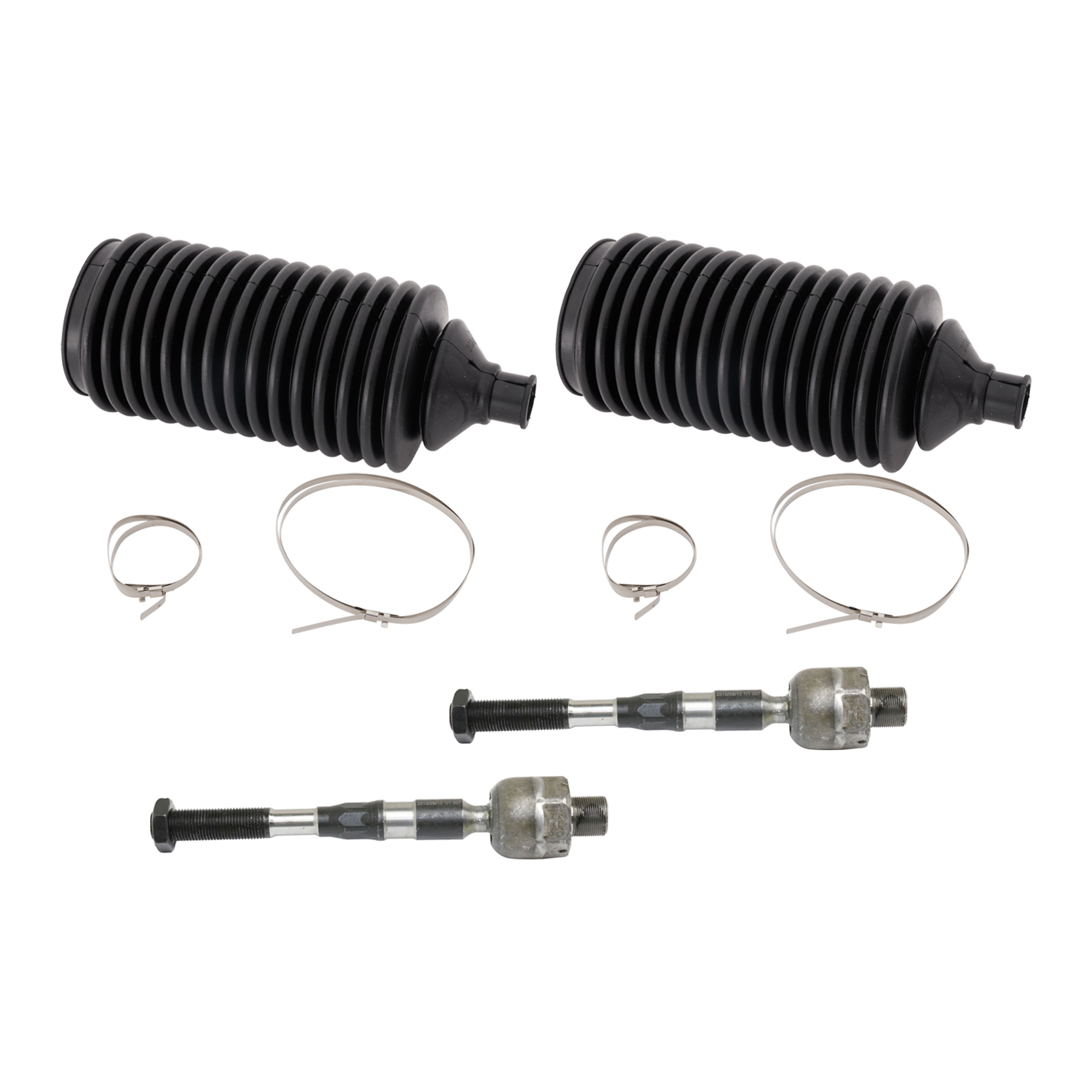 AM FRONTIER 05-19 XTERRA 05-15 SUSPENSION KIT RH AND LH 4 pc Kit with Steering Rack Boot and Tie Rod End SKU KIT 062224-239 OEM 48203EA025-48521EA000