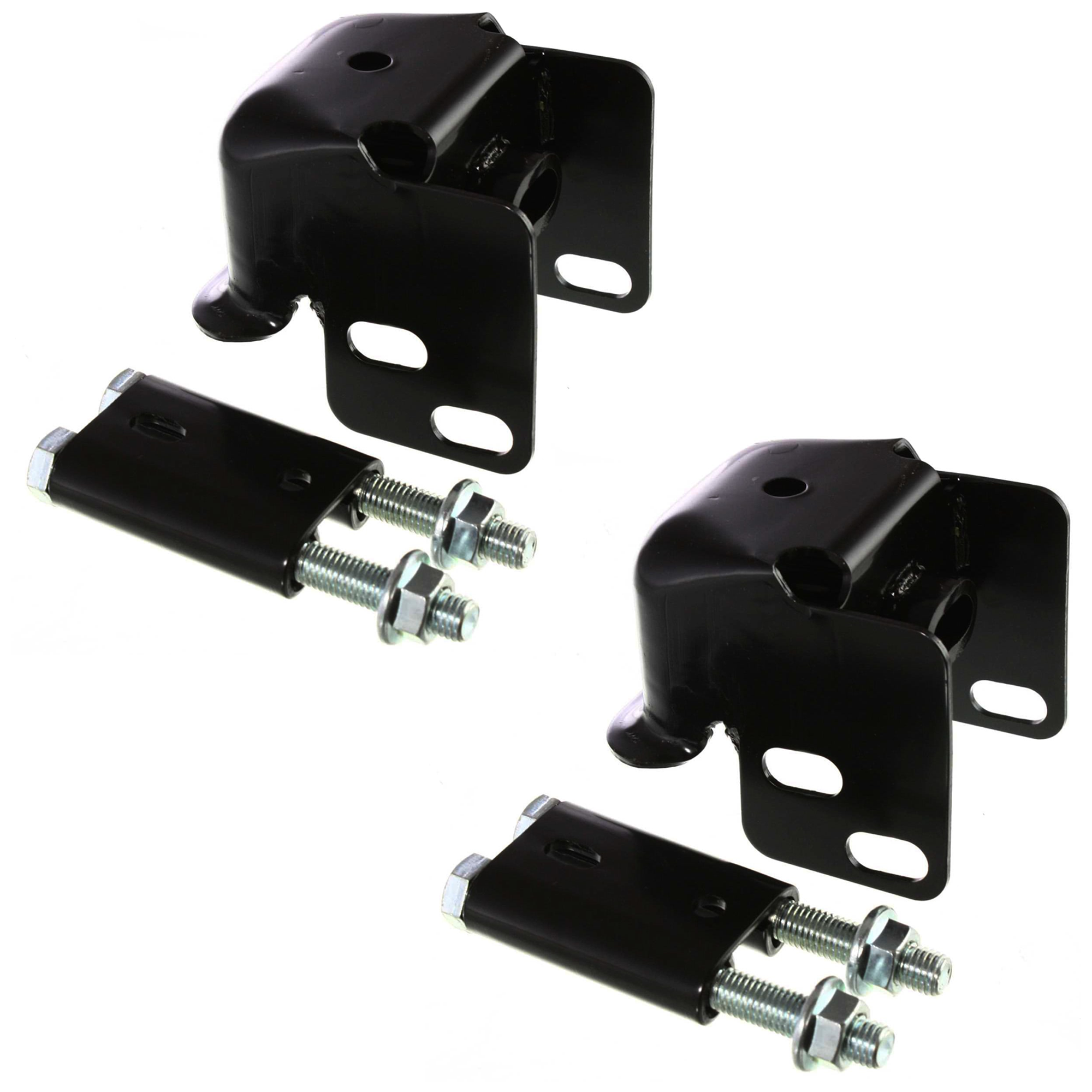 AM SIERRA 1500-07-13 FRONT BUMPER BRACKET RH AND LH 3 pc kit Impact Bar Steel with Bumper SKU KIT 062424 C06 Partslink GM1065109 GM1002833 OEM 15791866-15901505