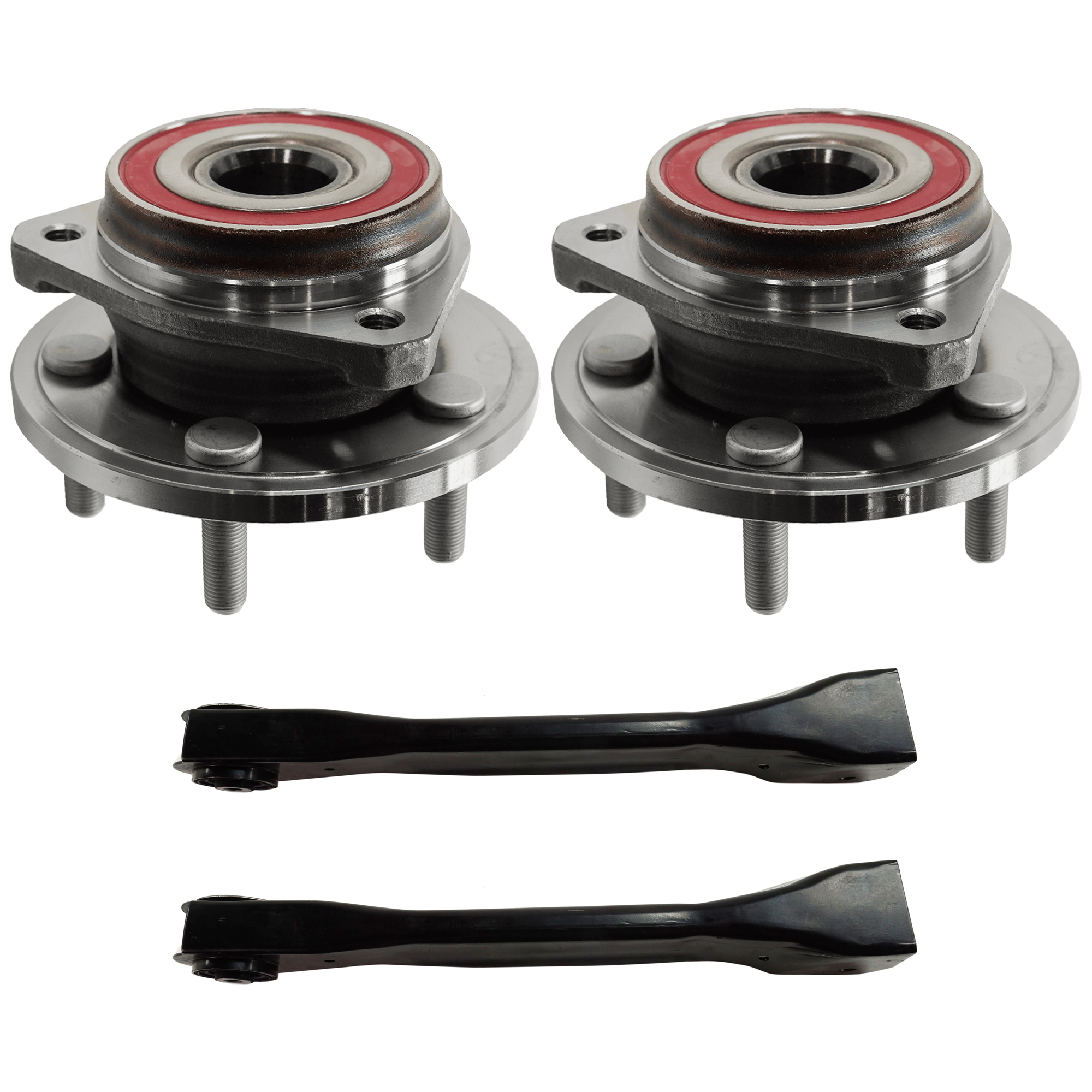 AM WRANGLER 99-06 CHEROKEE 99-01 FRONT HUB ASSEMBLY RH AND LH 4 pc kit 5 Studs 5 x 4.5 in. Bolt Pattern with Control Arm SKU KIT 062424 C41 OEM 559450-713158-951047-5016458-7