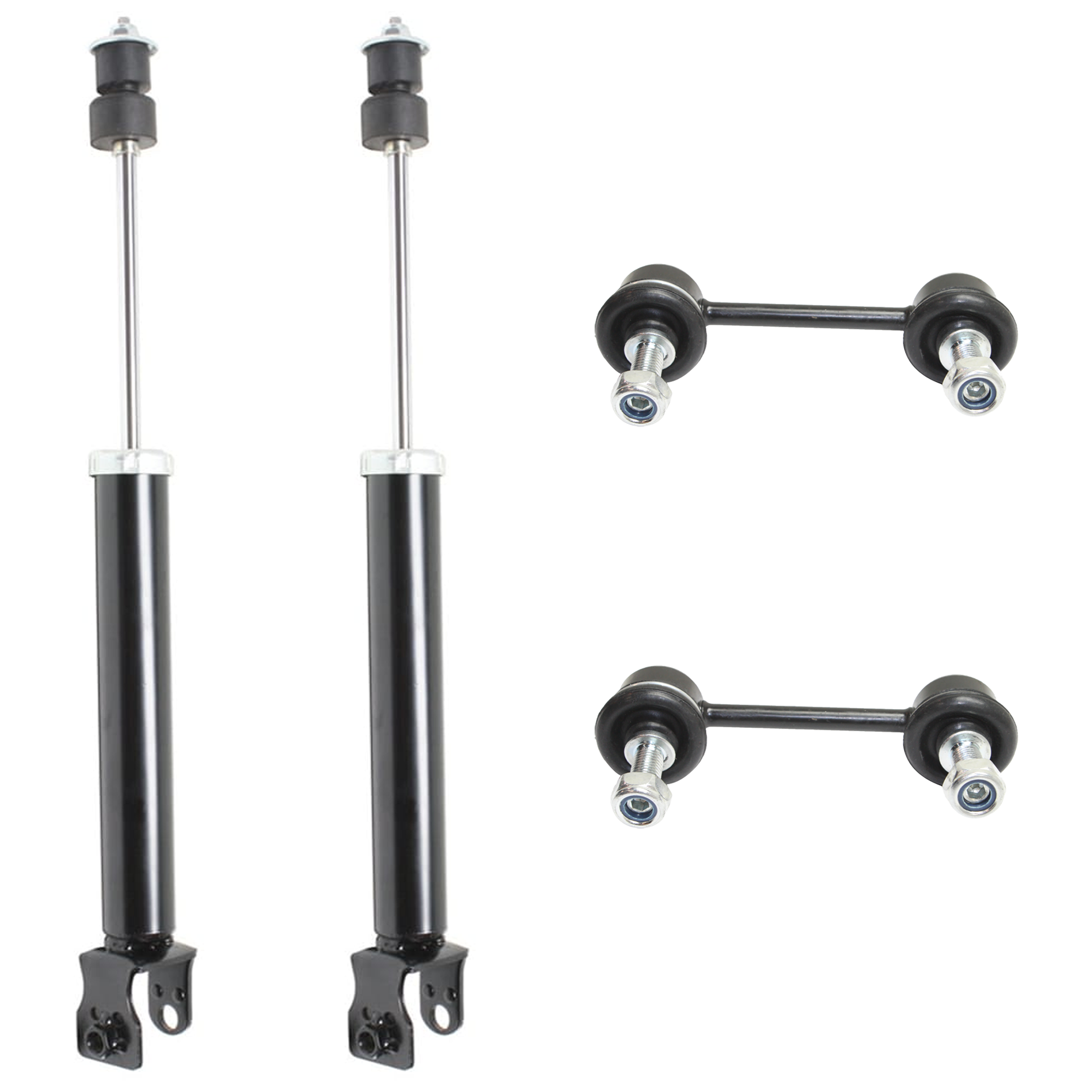 AM MAXIMA 04-08 REAR SUSPENSION KIT 4 pc kit Shock Absorber and Strut Assembly and Sway Bar Link SKU KIT 062524-02 OEM 562107Y427-562107Y027-18452-10