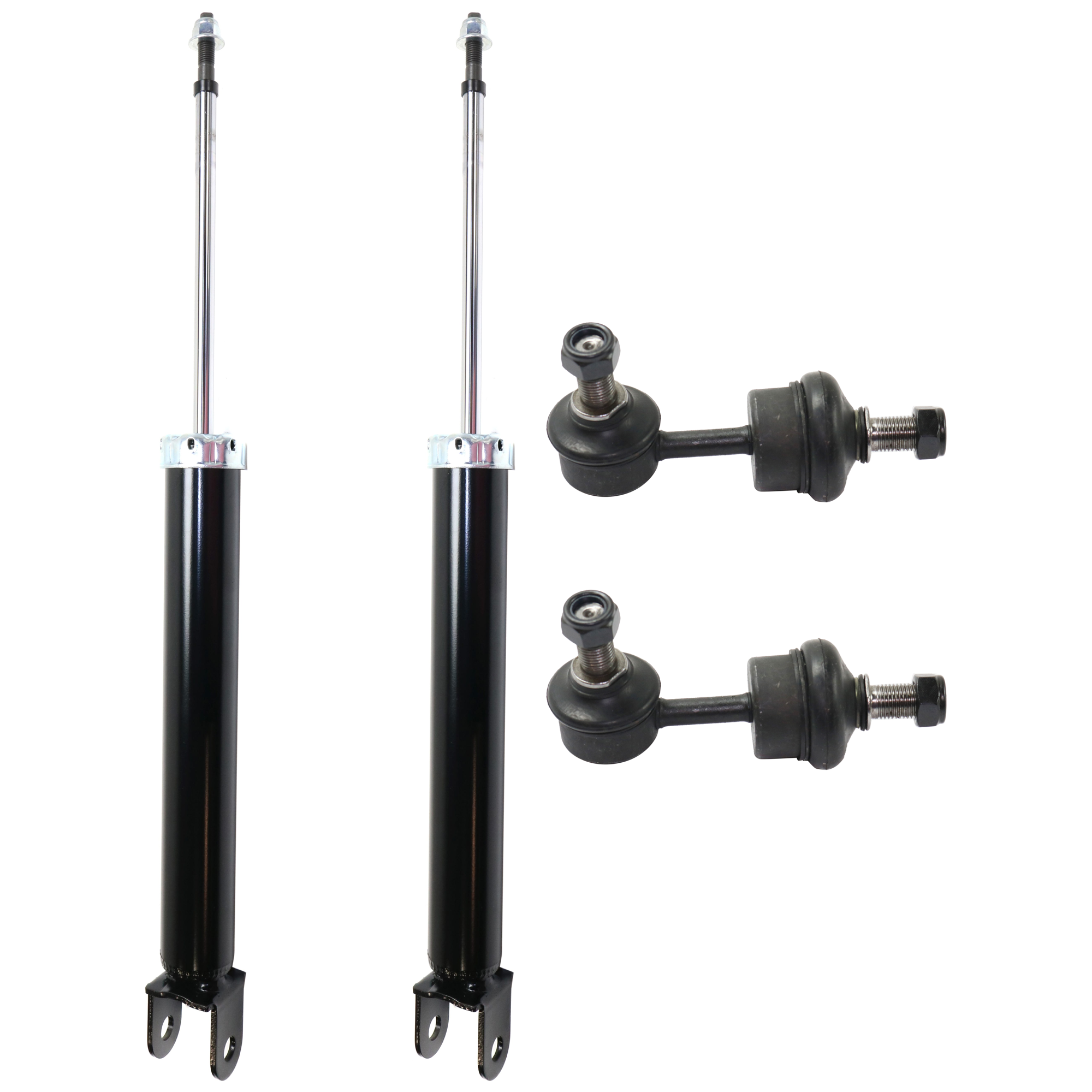 AM OPTIMA 11-15 SONATA 11-12 REAR SUSPENSION KIT 4 pc Kit with Shock Absorbers and Strut Assembly and Sway Bar Link SKU KIT 062524-13 OEM 555303R000