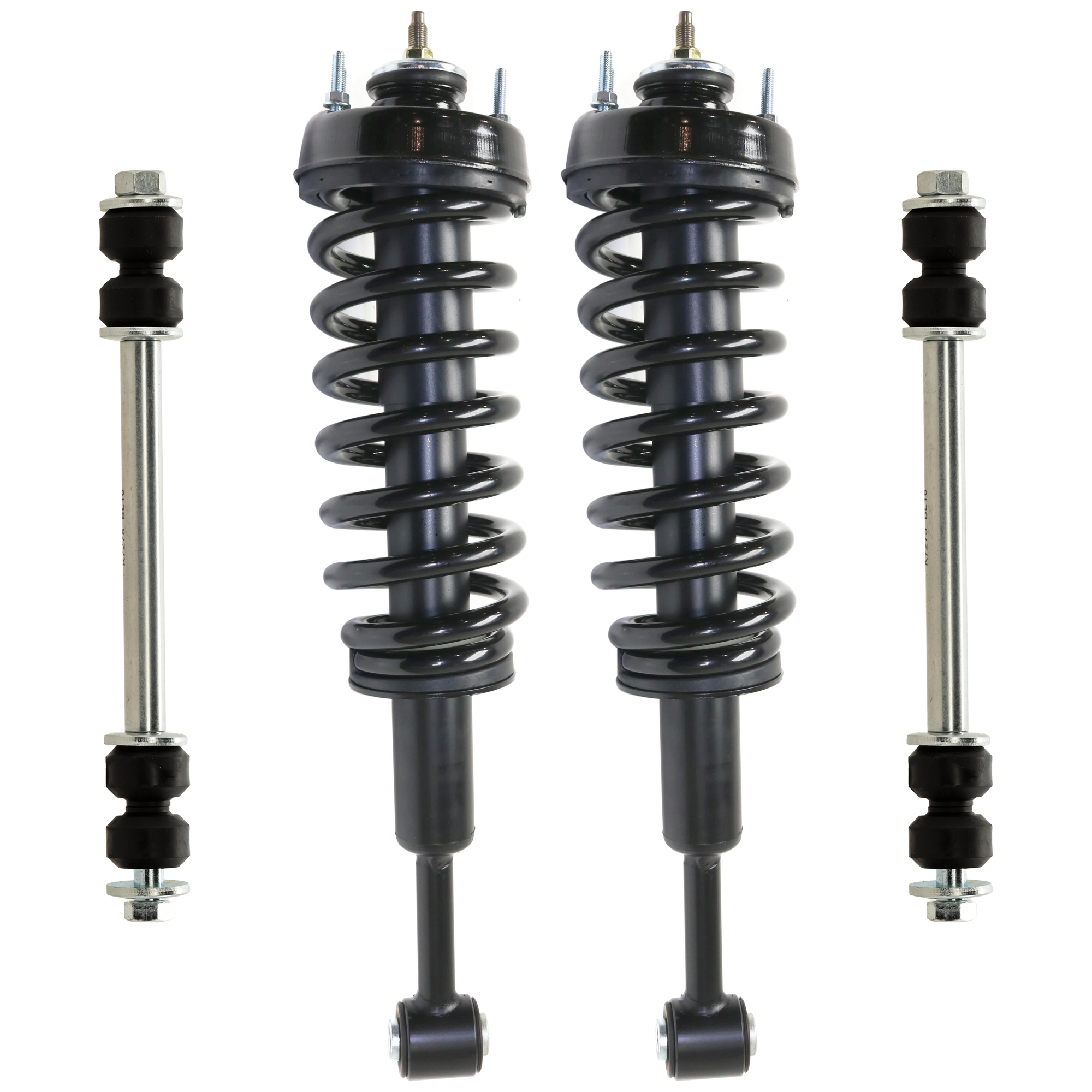 AM EXPLORER MOUNTAINEER 06-10 FRONT SUSPENSION KIT 4 pc kit Shock Absorber and Strut Assembly and Sway Bar Link SKU KIT 062524-14 OEM 7L2Z18125BB 7L2Z18125B 688000