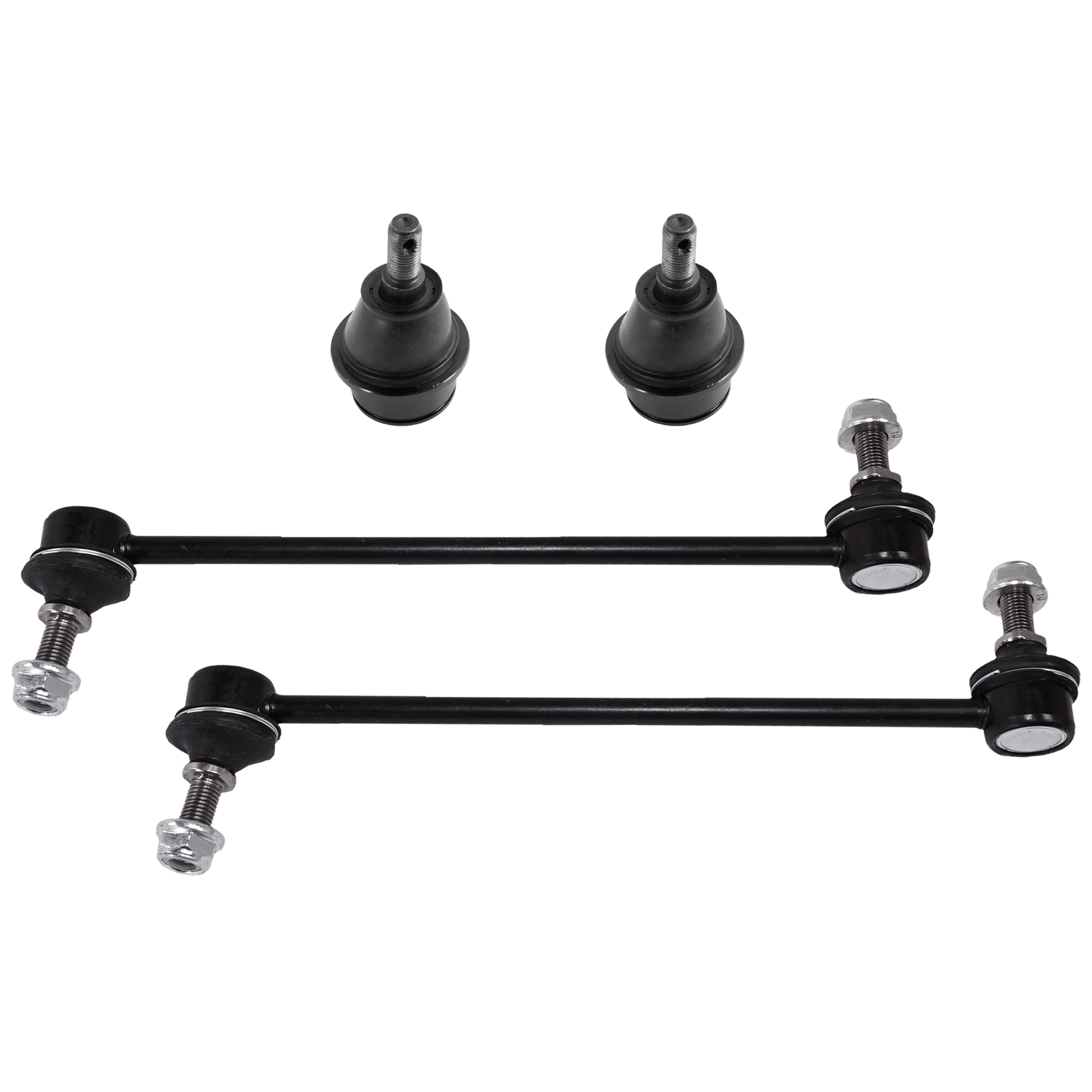 AM CHEROKEE 14-18 FRONT SUSPENSION KIT 4 pc kit Ball Joint and Sway Bar Link SKU KIT 062524-15 OEM FA500287-04877888AF BJ96115 MS