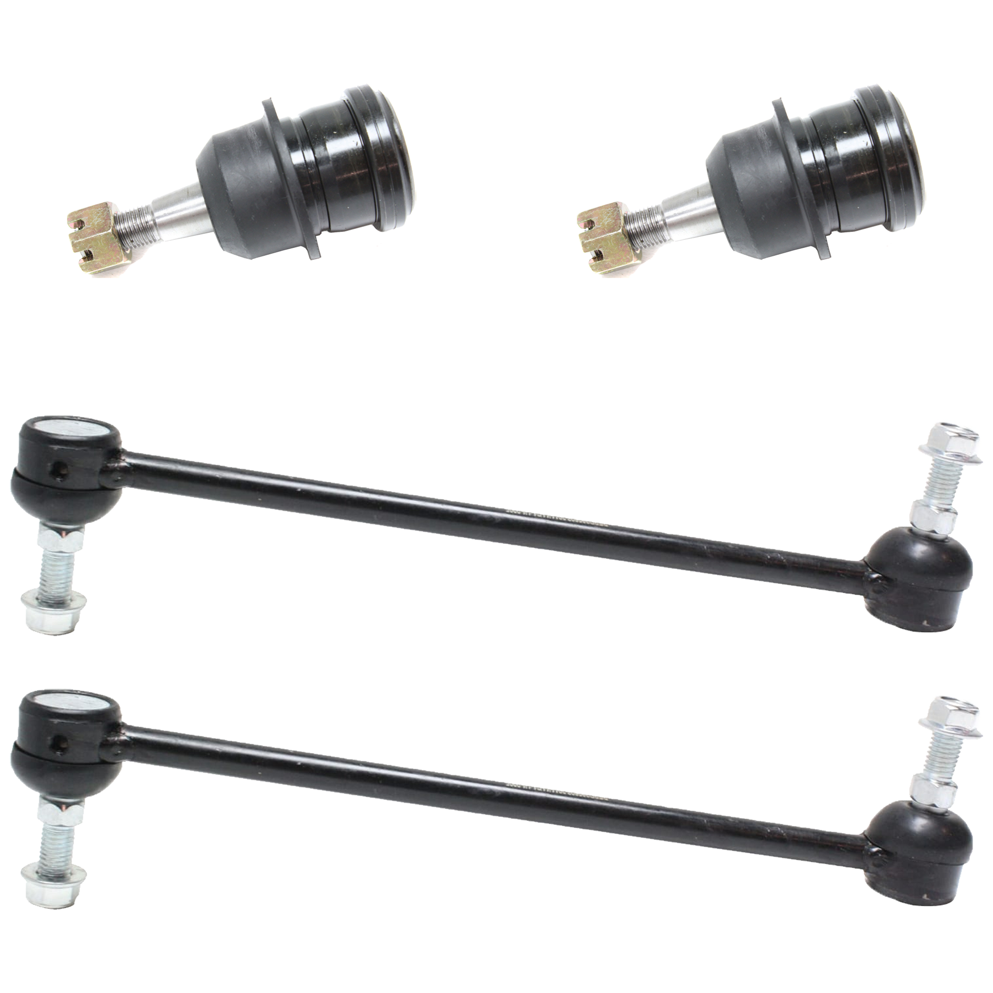AM TOWN COUNTRY CARAVAN 01-07 FRONT SUSPENSION KIT 4 pc Kit with Ball Joint and Sway Bar Link SKU KIT 062524-18 OEM 104345-2601586-5051316-45D2316