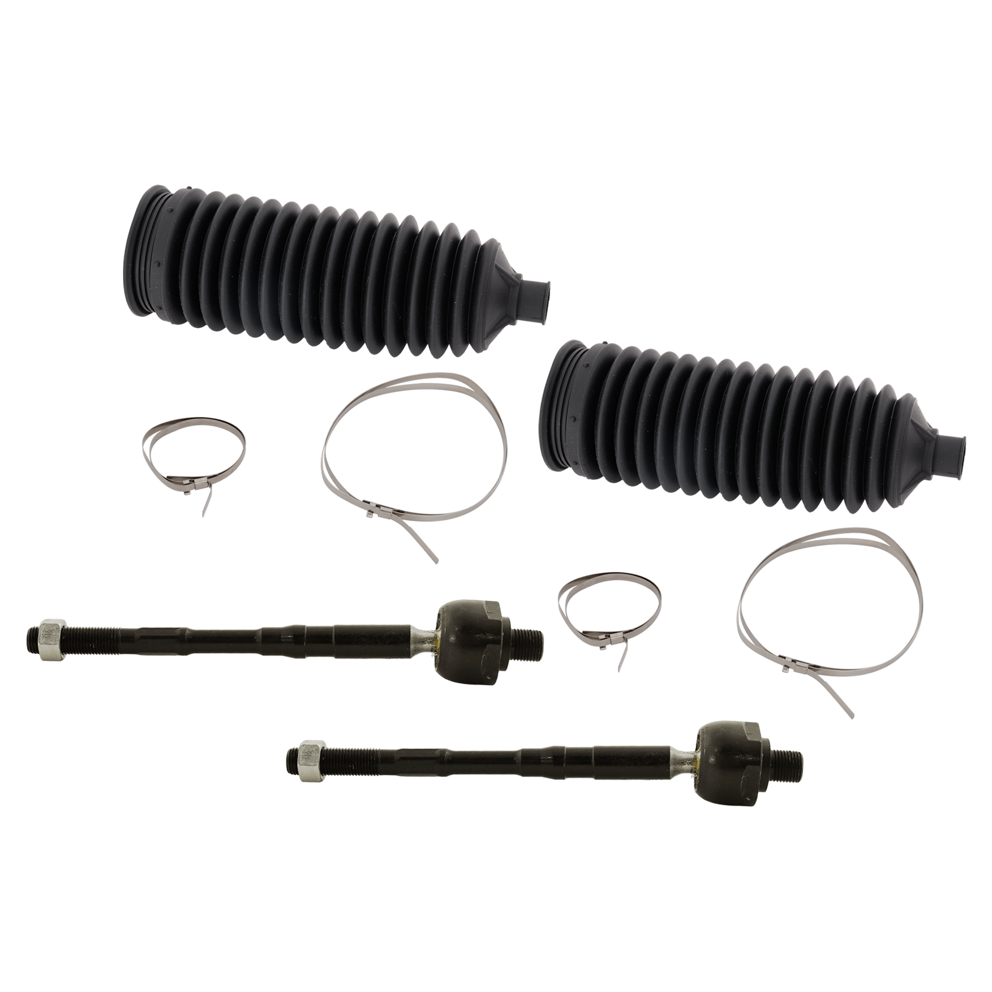 AM ROGUE 14-20 SUSPENSION KIT RH AND LH 4 pc Kit with Steering Rack Boot and Tie Rod End SKU KIT 062524-19 OEM 48203JD01A D85214BA0A