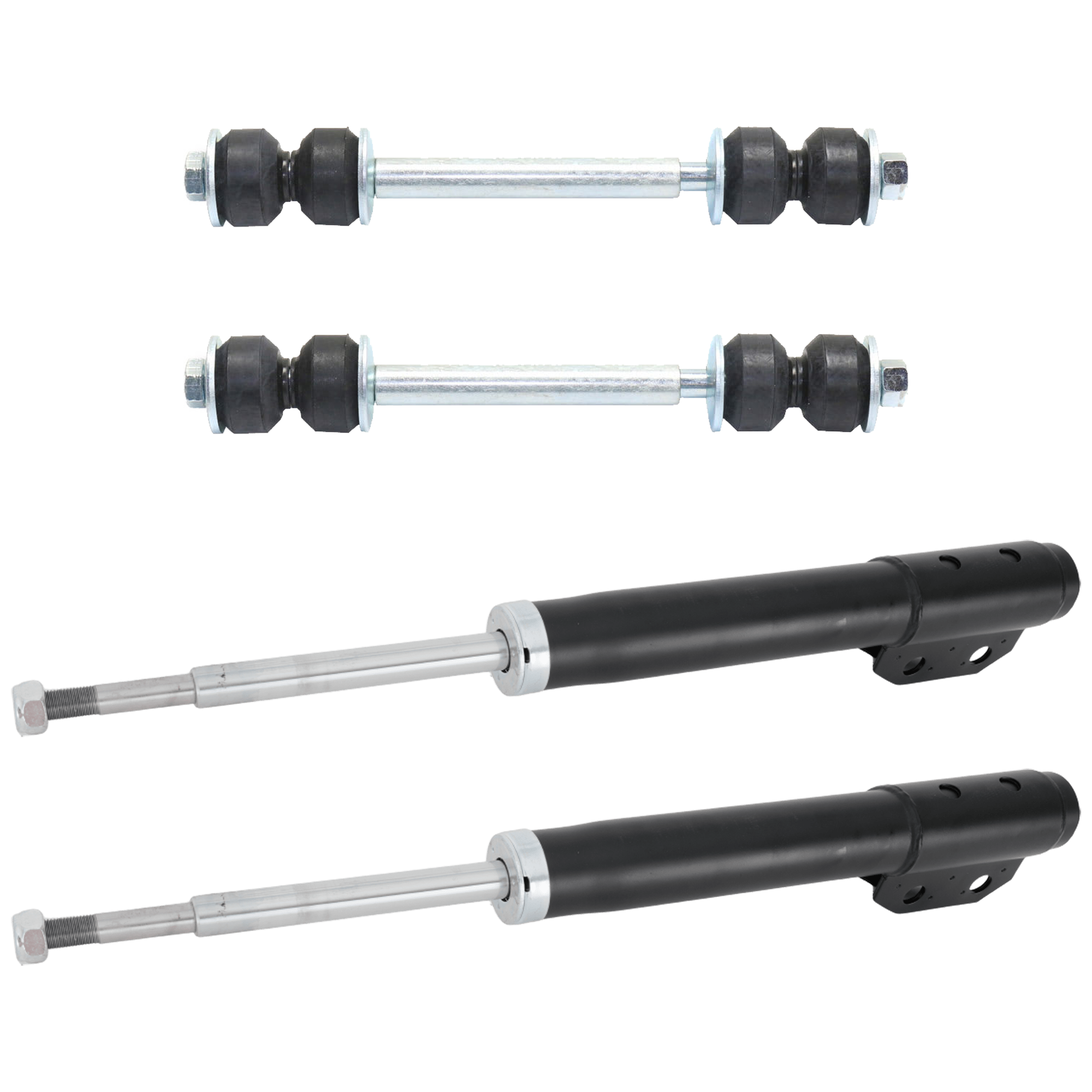 AM MUSTANG 94-04 FRONT SUSPENSION KIT 4 pc Kit with Shock Absorber and Strut Assembly and Sway Bar Link SKU KIT 062524-21 OEM 3R3Z18124DA 684012-2651318-545