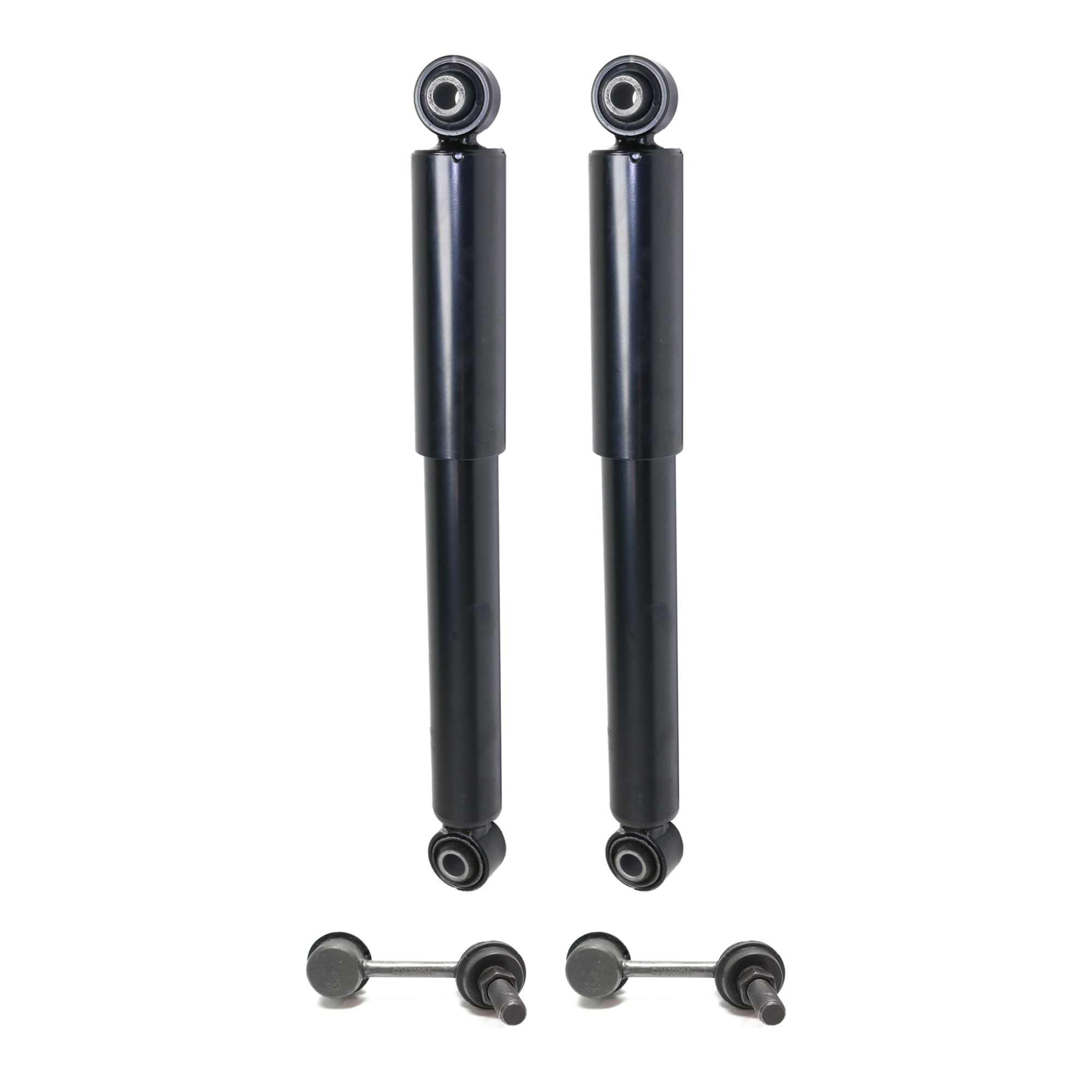 AM SEDONA 06-14 ENTOURAGE 07-08 REAR SUSPENSION KIT 4 pc kit Shock Absorber and Strut Assembly and Sway Bar Link SKU KIT 062524-26 OEM 546514D101-1015382-1015681-188