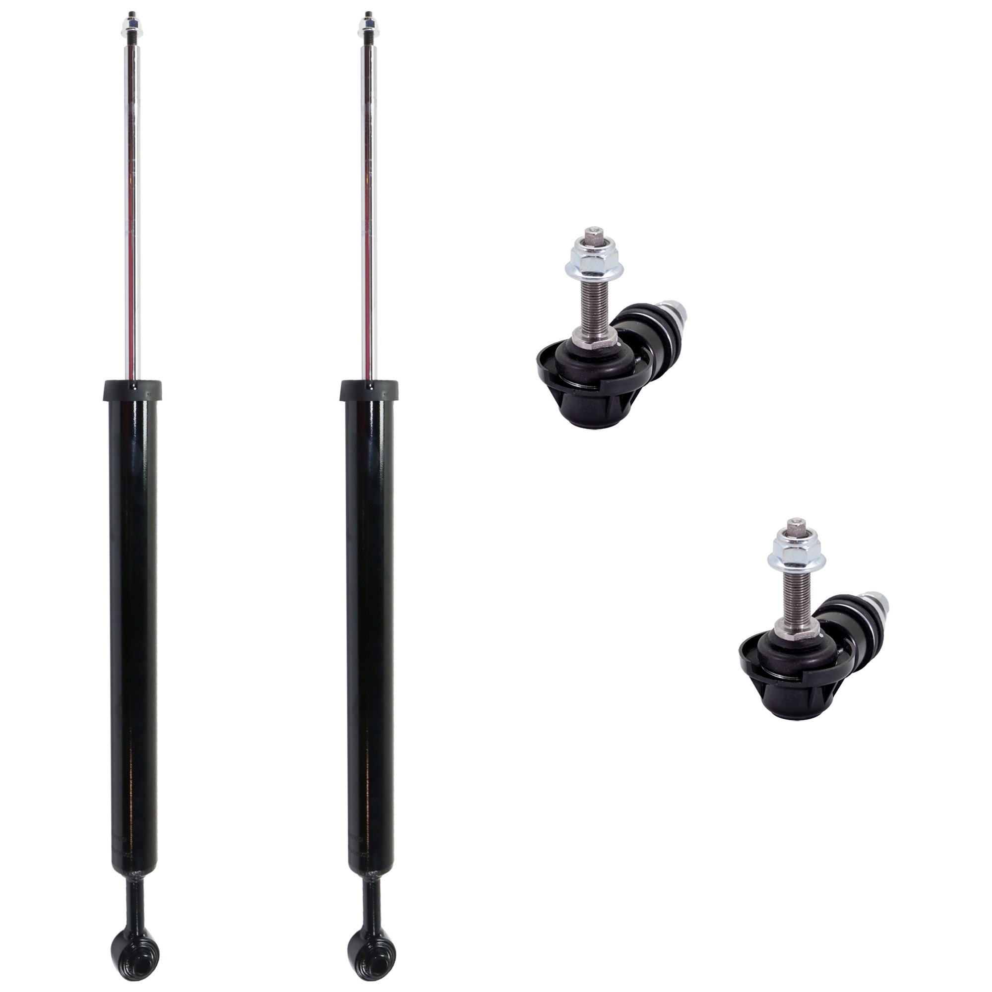 AM C MAX 13-18 REAR SUSPENSION KIT RH AND LH 4 pc Kit with Shock Absorber and Sway Bar Link SKU KIT 062624-03 OEM CV6Z5K484C CV6Z5K484F