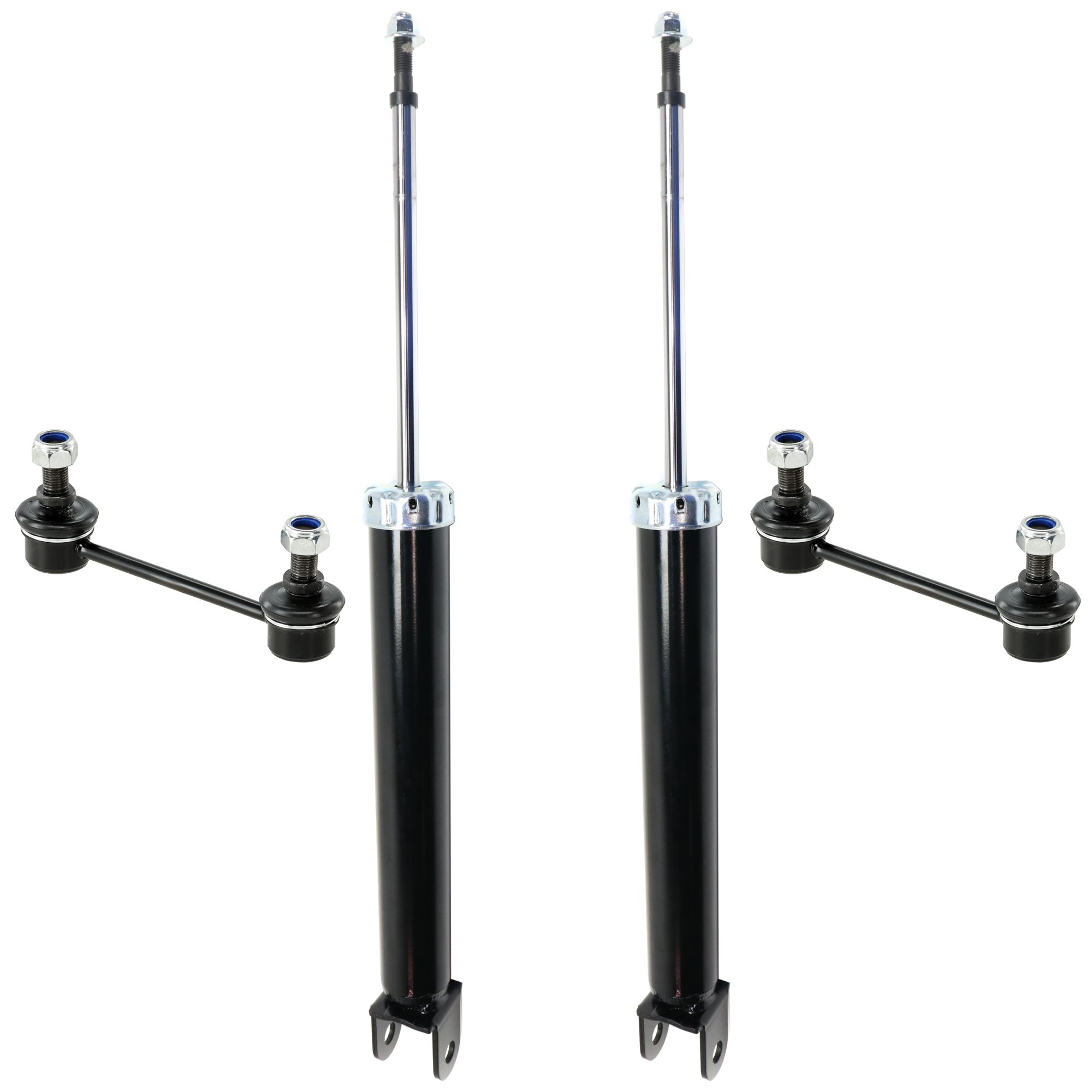 AM TUCSON 10-15 SPORTAGE 11-16 REAR SUSPENSION KIT RH AND LH 4 pc kit w Sway Bar Link SKU KIT 062624-11 OEM 553112S011 GS90872 SL60805