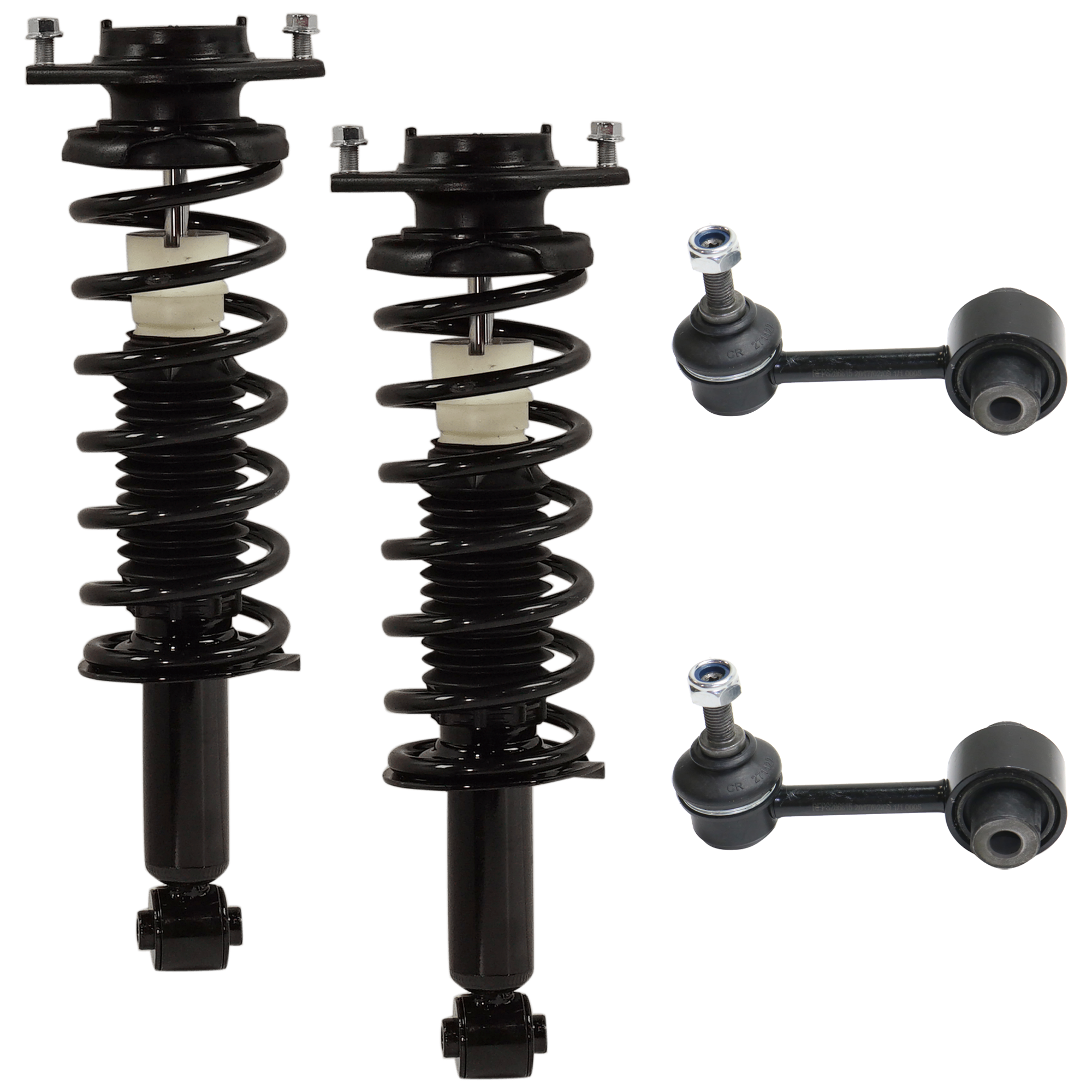 AM IMPREZA 08-10 REAR SUSPENSION KIT RH AND LH 4 pc Kit with Shock Absorber and Strut Assembly and Sway Bar Link SKU KIT 062624-13 OEM LS3381242B SR4648-272696-23455