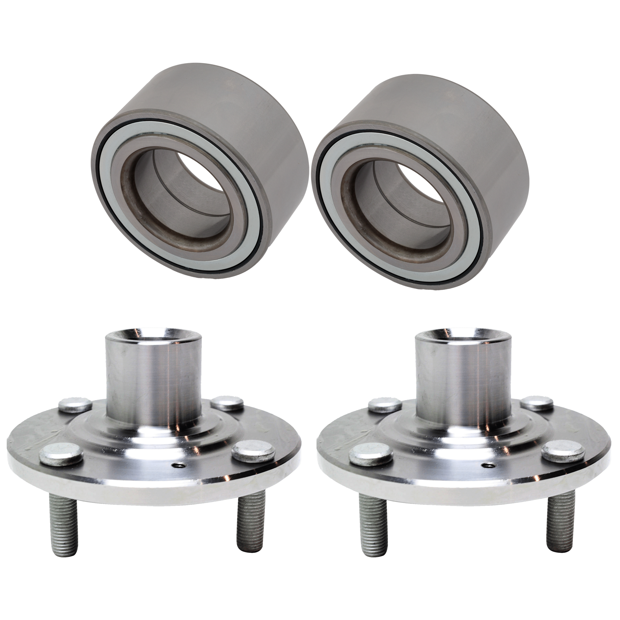 AM ACCORD 98-02 FRONT HUB ASSEMBLY RH AND LH 4 pc kit w Wheel Bearing SKU KIT 062624-14