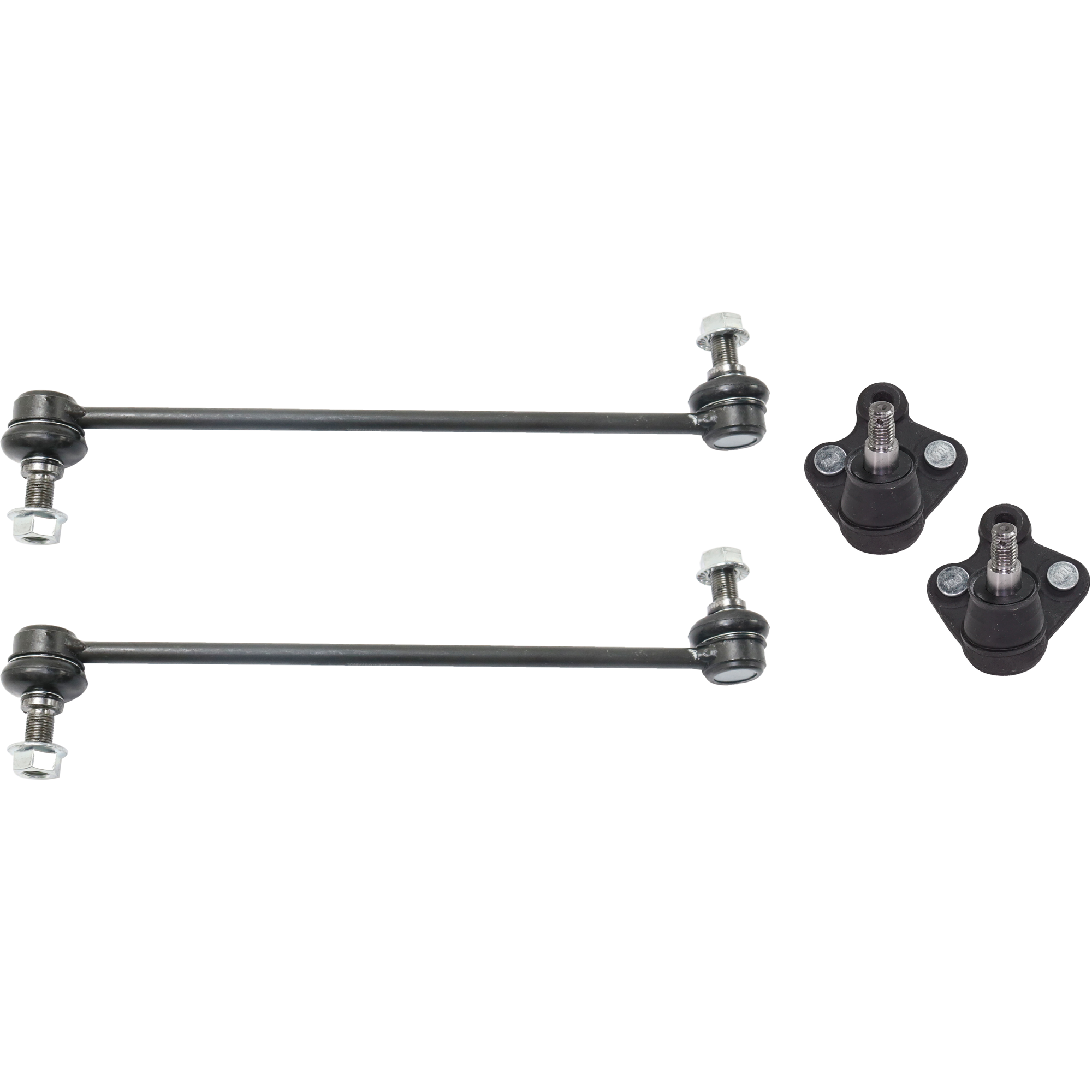 AM CR V 07-16 RDX 07-12 FRONT SUSPENSION KIT RH AND LH 4 pc Kit with Ball Joint and Sway Bar Link SKU KIT 062624-17 OEM 51220SWAA01-51320T0AA01-51320S
