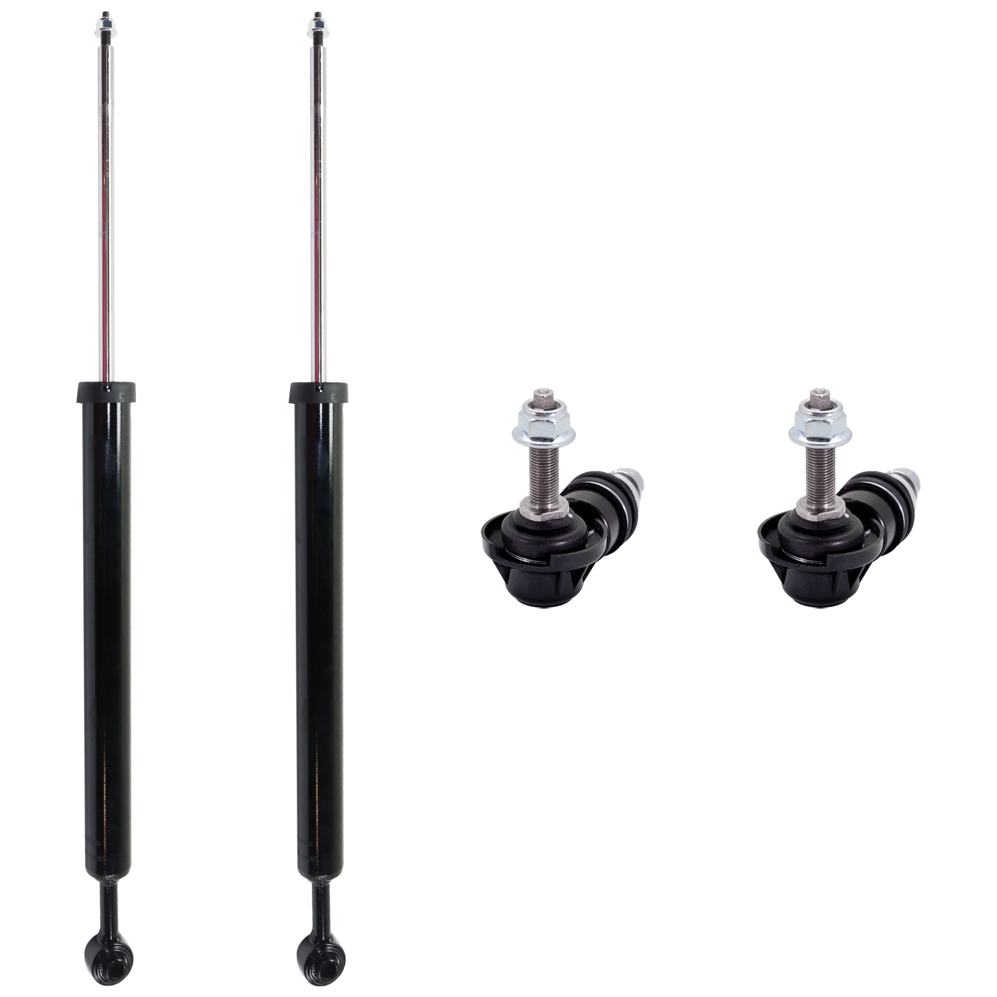 AM C MAX 13-18 REAR SUSPENSION KIT RH AND LH 4 pc Kit with Shock Absorber and Sway Bar Link SKU KIT 062624-19 OEM CV6Z5K484C CV6Z5K484F