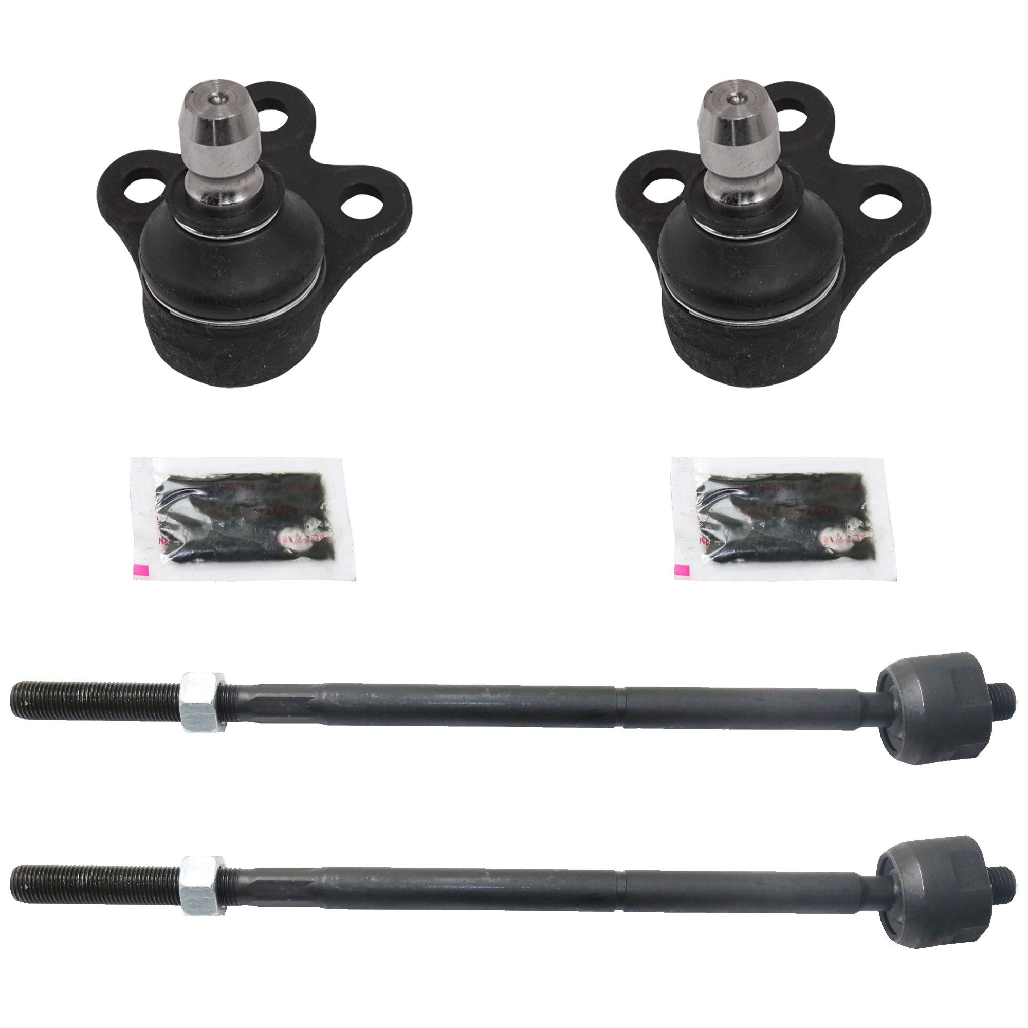 AM SONIC 12-20 TRAX ENCORE 13-22 FRONT SUSPENSION KIT RH AND LH 4 pc Kit with Ball Joint and Tie Rod End SKU KIT 062624-20 OEM 95916024-95952929