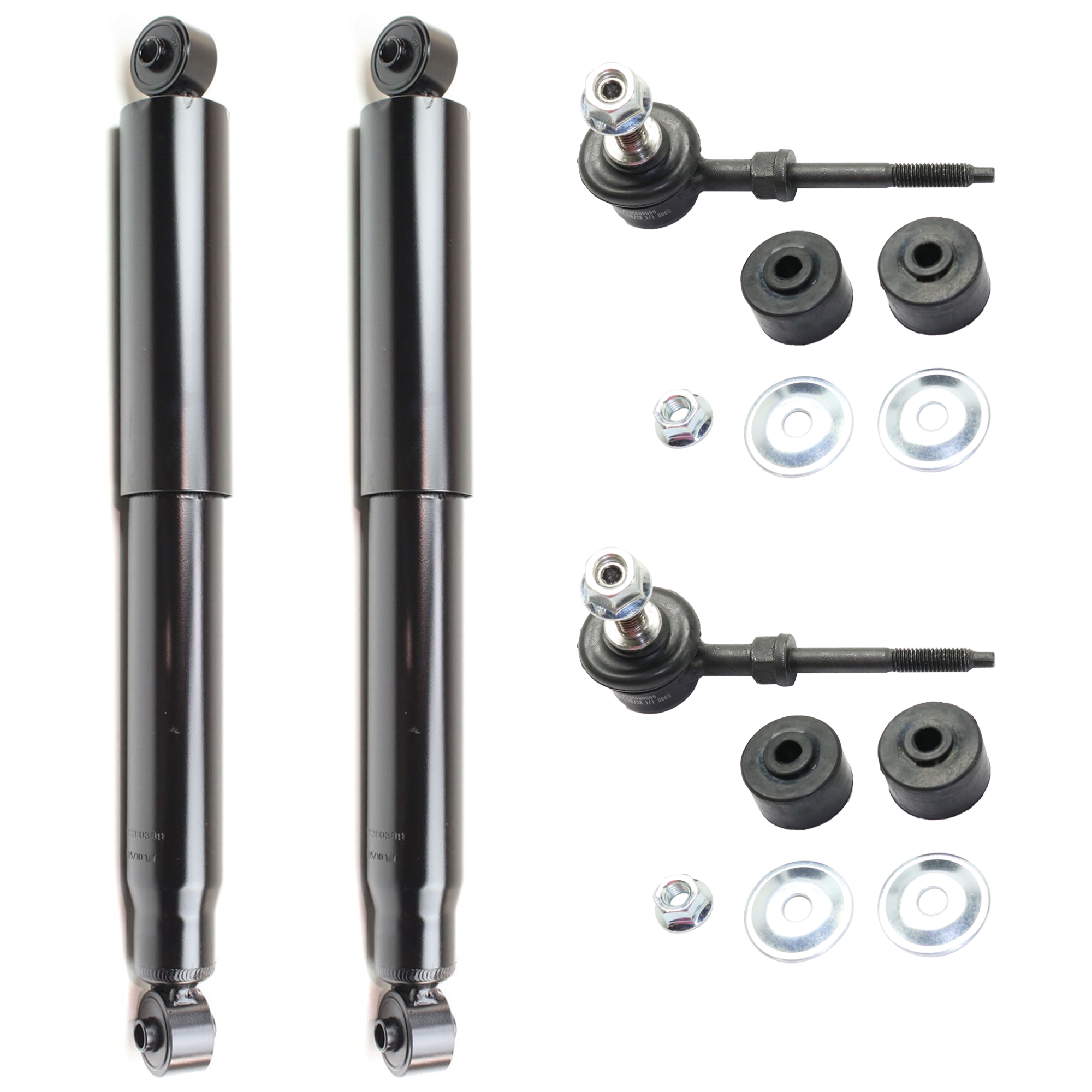 AM EQUINOX 05-14 TERRAIN 10-14 REAR SUSPENSION KIT RH AND LH 4 pc kit w Sway Bar Link SKU KIT 062624-29 OEM 84129873-88965461-15791211