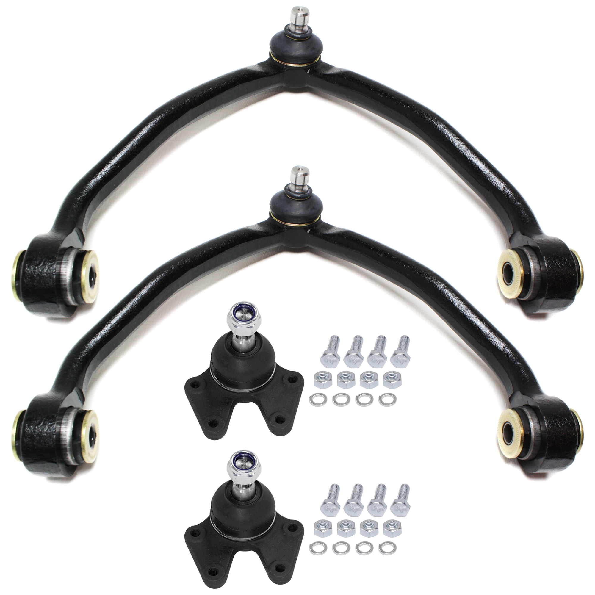 AM SPORTAGE 95-02 FRONT CONTROL ARM RH AND LH Upper w Ball Joint and Bushings 4 pc kit SKU KIT 062624-30