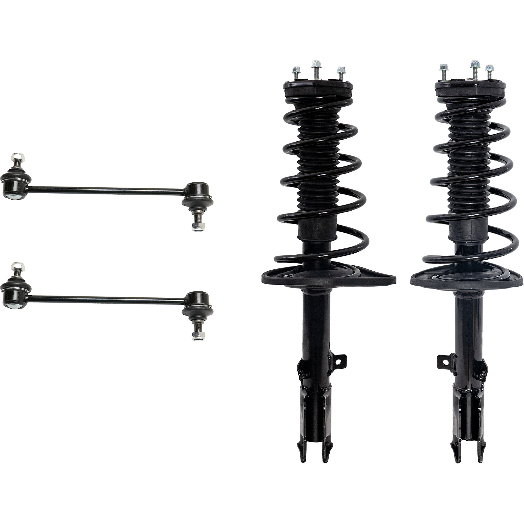 AM ES300H ES350-13-18 REAR SWAY BAR LINK 4 piece kit with Shock Absorber and Strut Assembly SKU KIT 062624 C39