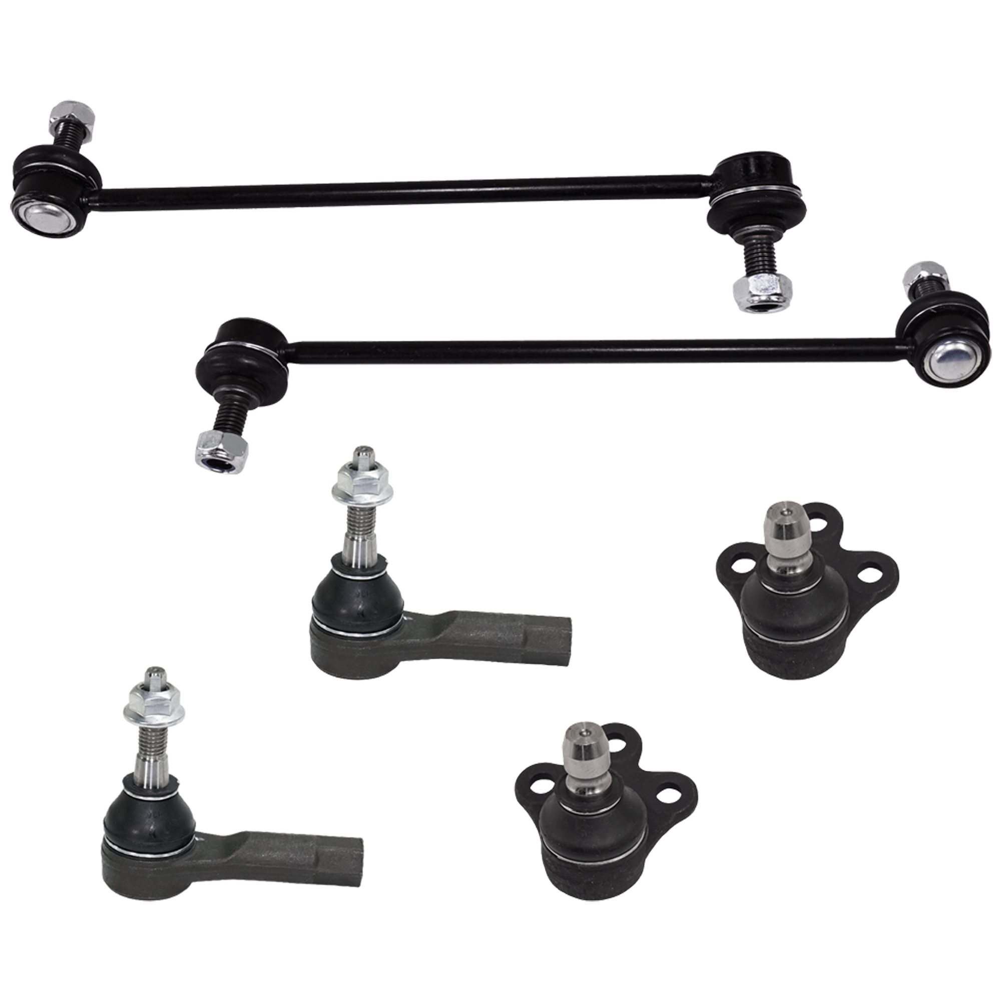 AM ENCORE TRAX 13-20 FRONT SWAY BAR LINK RH AND LH 6 pc Kit with Ball Joint and Tie Rod End SKU KIT 062724 C27 OEM 95942519-95942520-95916024 TA3