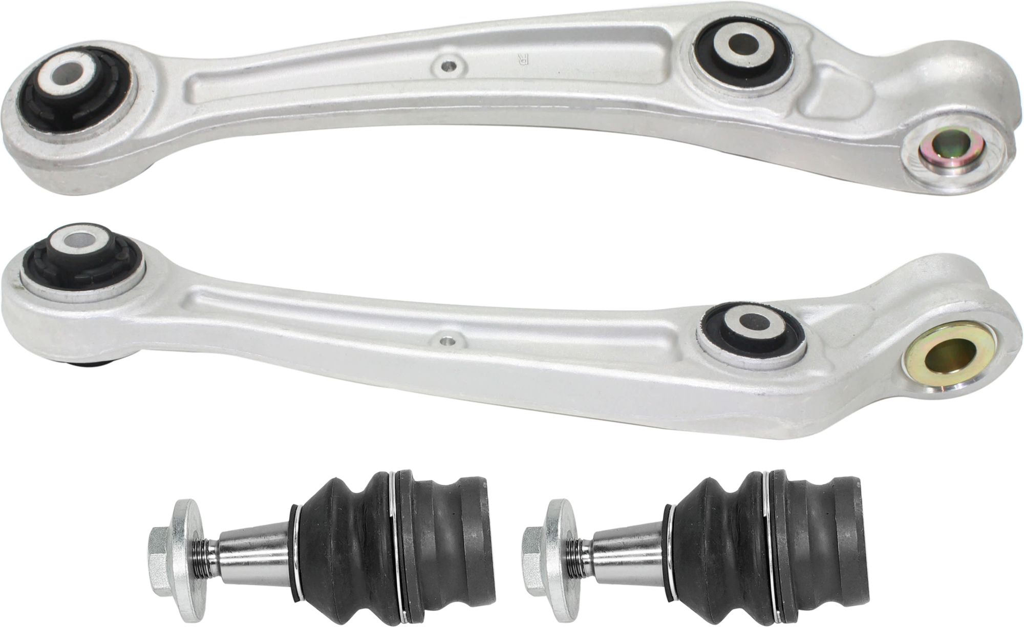 AM A4 A4 QUATTRO 12-12 FRONT CONTROL ARM RH AND LH Lower Frontward 4 pc kit with Ball Joint SKU KIT 062724 C54 OEM 8K0407151C 8K0407151D 8K040715