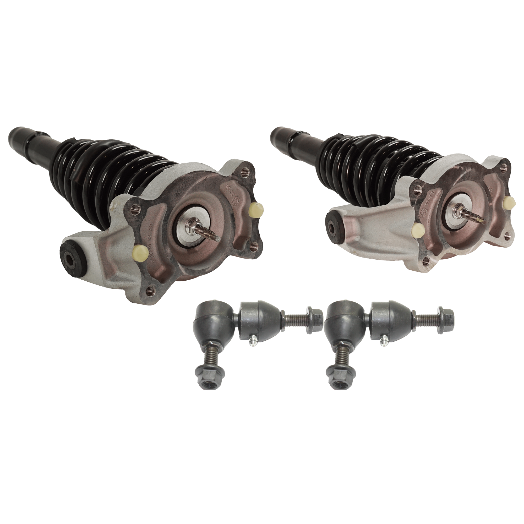 AM SEBRING STRATUS 99-06 FRONT FULLY LOADED STRUT RH AND LH 4 pc kit w Sway Bar Link SKU KIT 062724 C98 OEM 11651-811081-816186-92140324-1