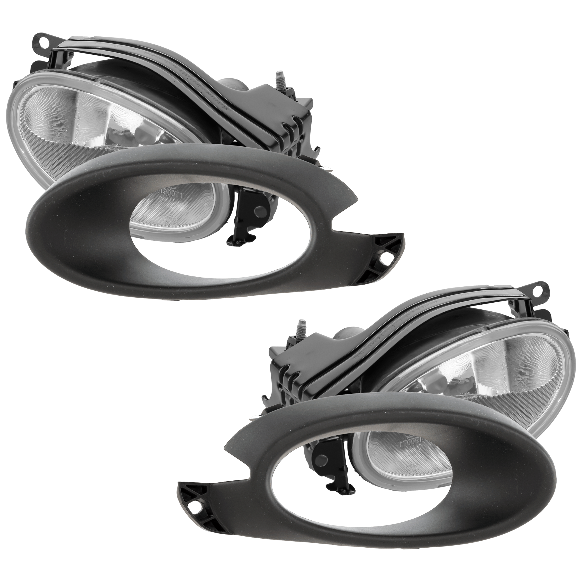 AM CIVIC 14-15 FRONT FOG LAMP RH AND LH 4 pc Kit Assembly Halogen with Fog Light Trim SKU KIT 062726-79 Partslink HO2592139 HO2593139 HO1039123 HO1038123 OEM 33901TS8A51-33951TS8A51-71116T