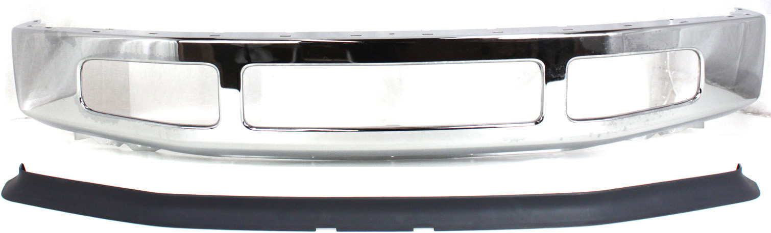 AM F 250 SUPER DUTY F 350 SUPER DUTY 08-10 FRONT BUMPER 2 pc Kit with Valance SKU KIT 062817-18 Partslink FO1002406 FO1093114 OEM 8C3Z17757B 8C3Z17626AA
