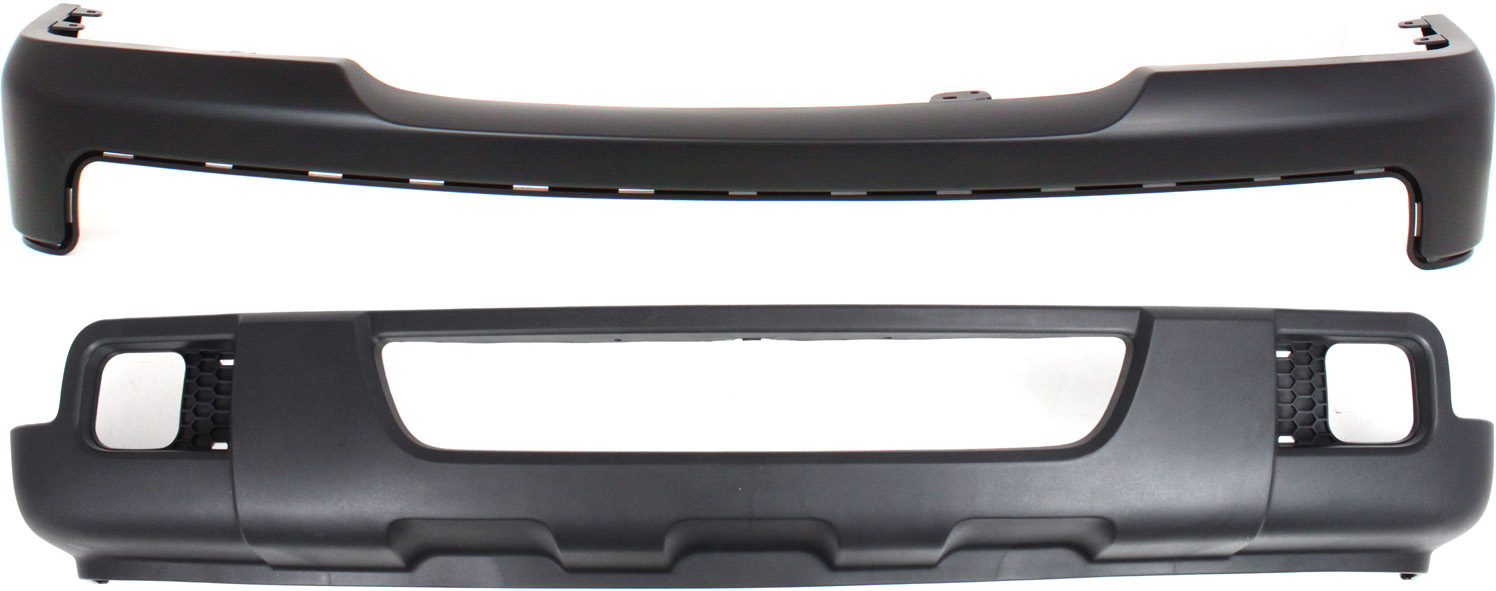 AM RANGER 06-07 FRONT BUMPER COVER 2 pc Kit with Valance w o STX Model SKU KIT 062817-35 Partslink FO1000608 FO1095218 OEM 6L5Z17D957BAPTM 6L5Z17626AAA