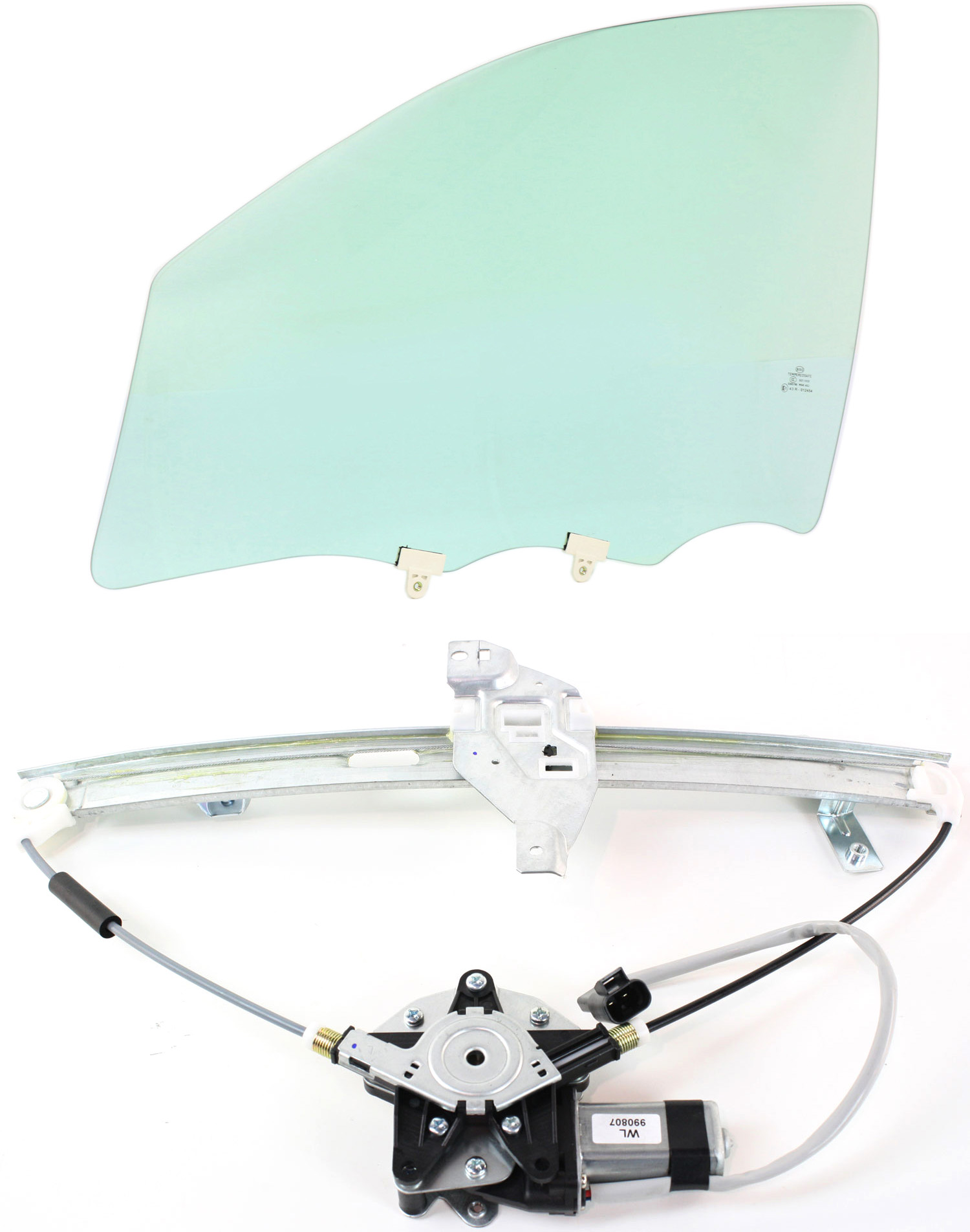 AM IMPALA 06-13 IMPALA LIMITED 14-16 FRONT DOOR GLASS LH Green Tint Power w Motor w Clip 4 Door SKU KIT 062917-58 Partslink GM1350157 OEM 10338539 DD11059GTYN 22894021