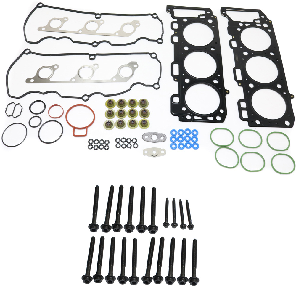 AM EXPLORER 00-10 RANGER 01-11 ENGINE GASKET SET 21 pc Kit Vin E SOHC 6 Cyl 4.0L 12 Valves w Cylinder Head Bolt Cylinder Head Gasket SKU KIT 070117-19