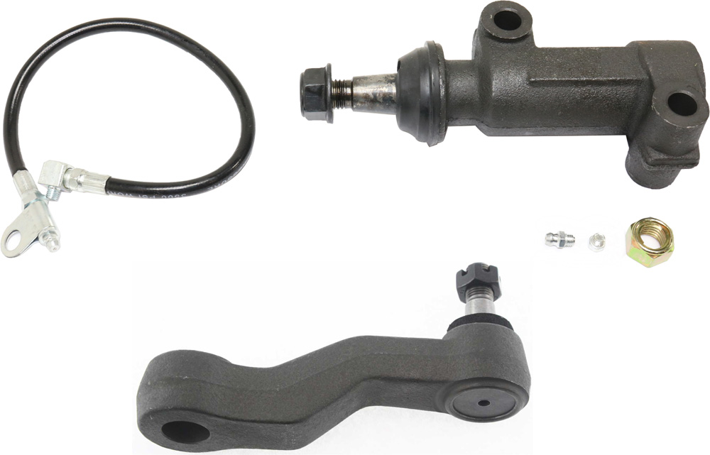 AM SILVERADO SIERRA 99-07 EXPRESS SAVANA VAN 03-19 IDLER ARM 2 pc kit Front with Idler Arm Bracket SKU KIT 070117-76 OEM 190165-2683714-4501120-1247934