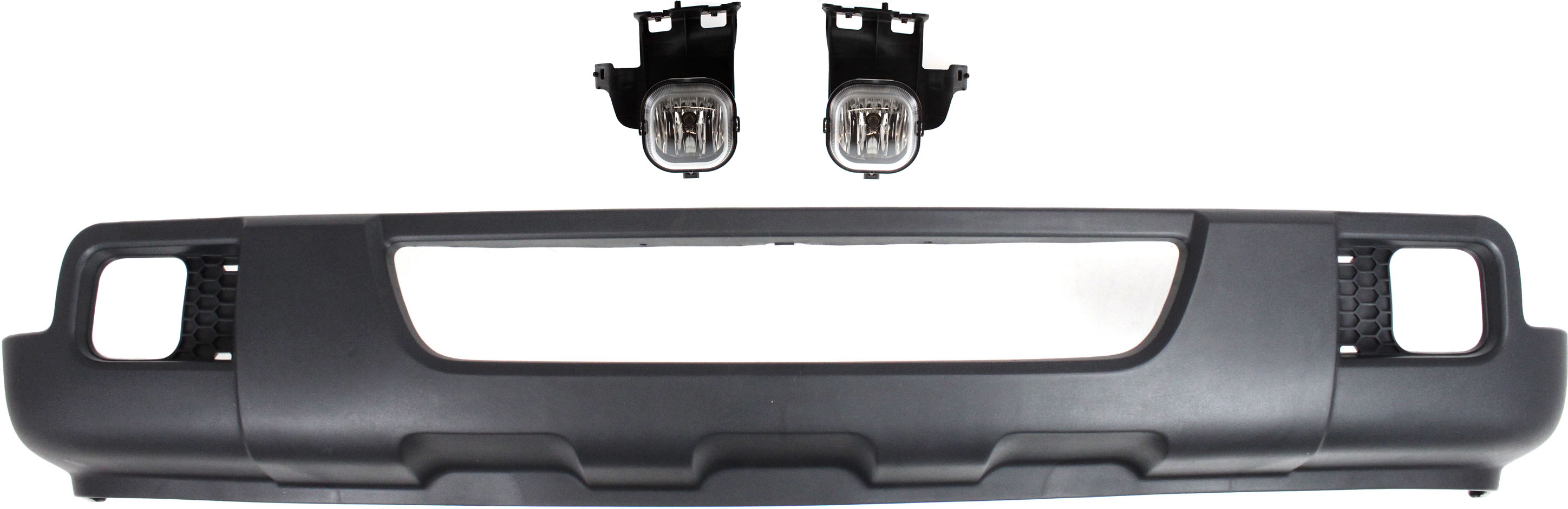 AM RANGER 06-07 AUTO BODY REPAIR 3 pc kit with Valance and Fog Light Exc. STX Model SKU KIT 070217-54 Partslink FO1095218 FO2592212 FO2593212 OEM 6L5Z17626AAA 6L5Z15200BA 6L5Z1