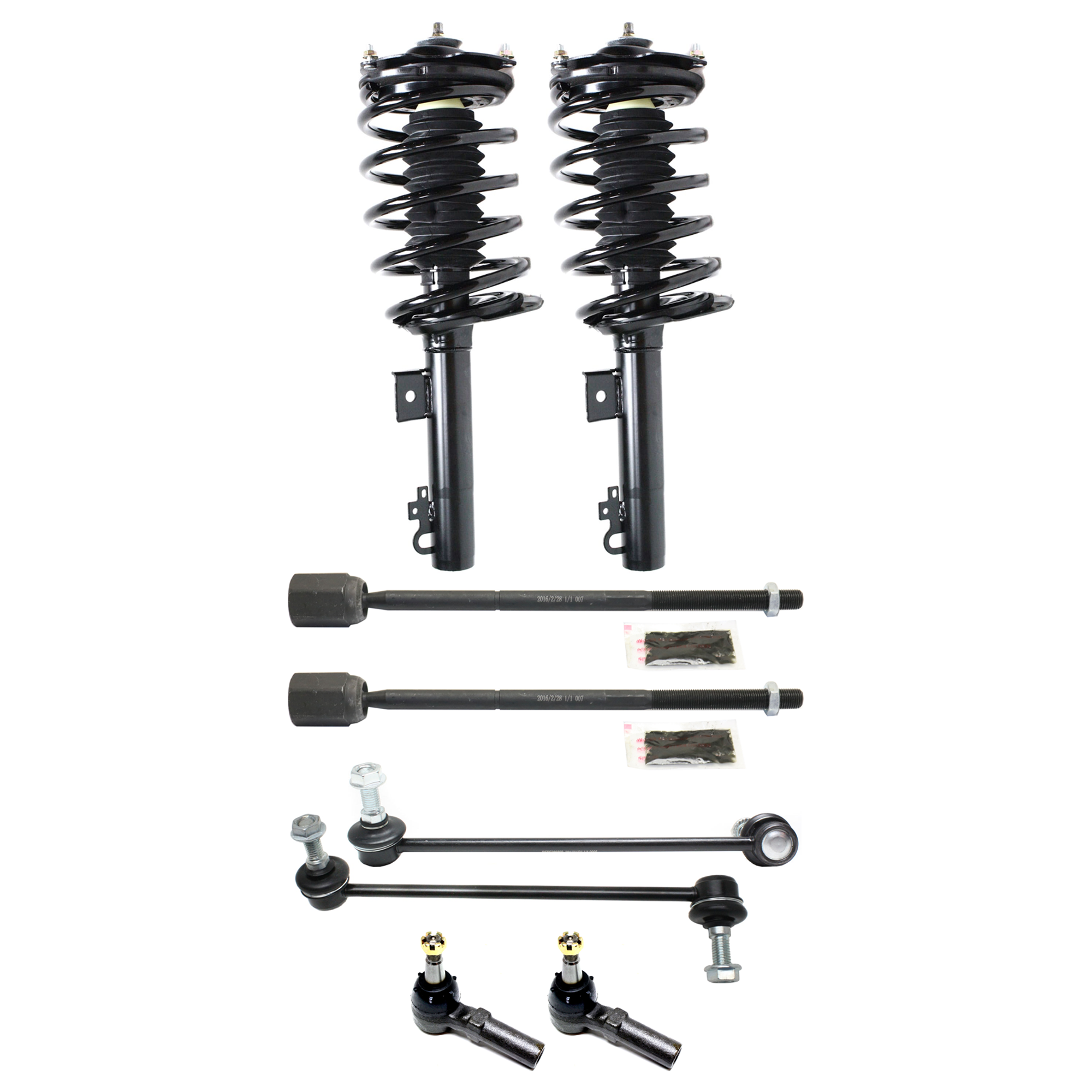 AM Shock Absorber and Strut Assembly SKU KIT 070224 C221 OEM 3F1Z18125DA 3F1Z18124CB 681003