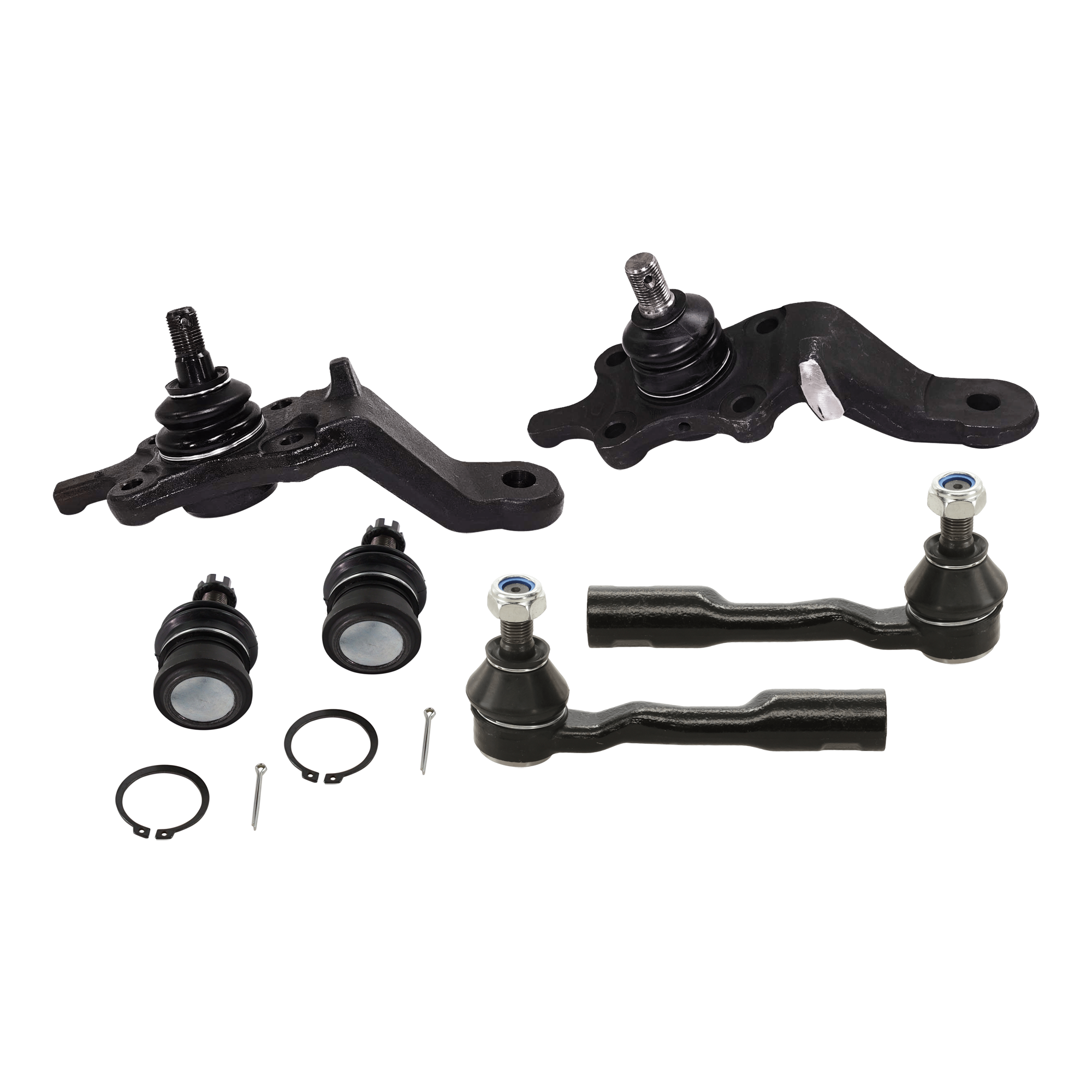 AM SEQUOIA 01-02 TUNDRA 00-02 FRONT BALL JOINT RH 6 pc Kit SKU KIT 070224 C274 OEM 104279-1014817-2601565-5001116