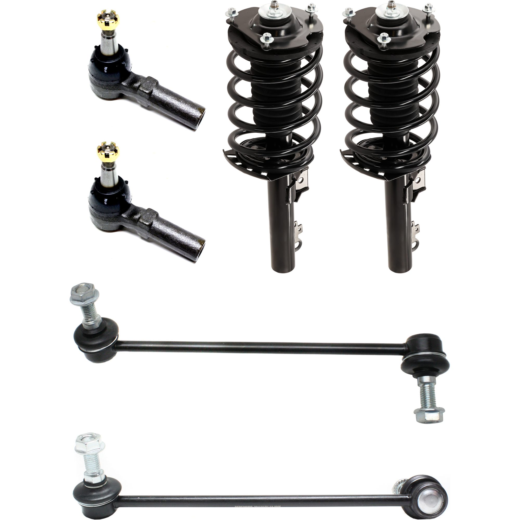 AM Shock Absorber and Strut Assembly SKU KIT 070224 C358 OEM 3F1Z18125DA 3F1Z18124CB 681003