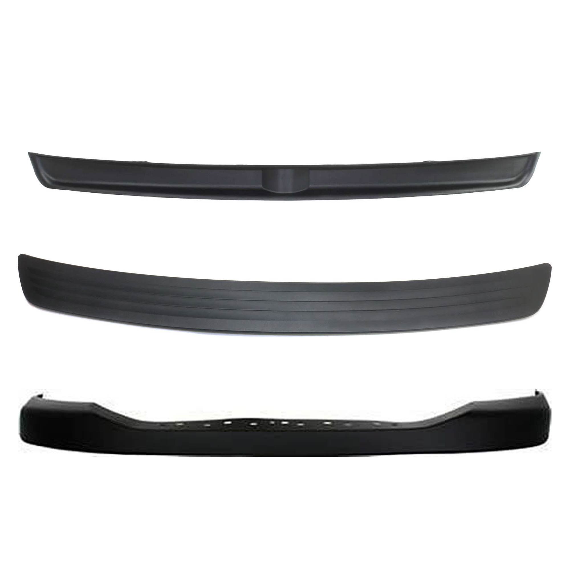 AM RAM 2500-3500-06-09 FRONT BUMPER COVER Upper Primed 3 pc kit with Bumper Trims SKU KIT 070224 C398 Partslink CH1014100 CH1019103 CH1091101 OEM ZA17TZZAA 55077763AB 55077896A