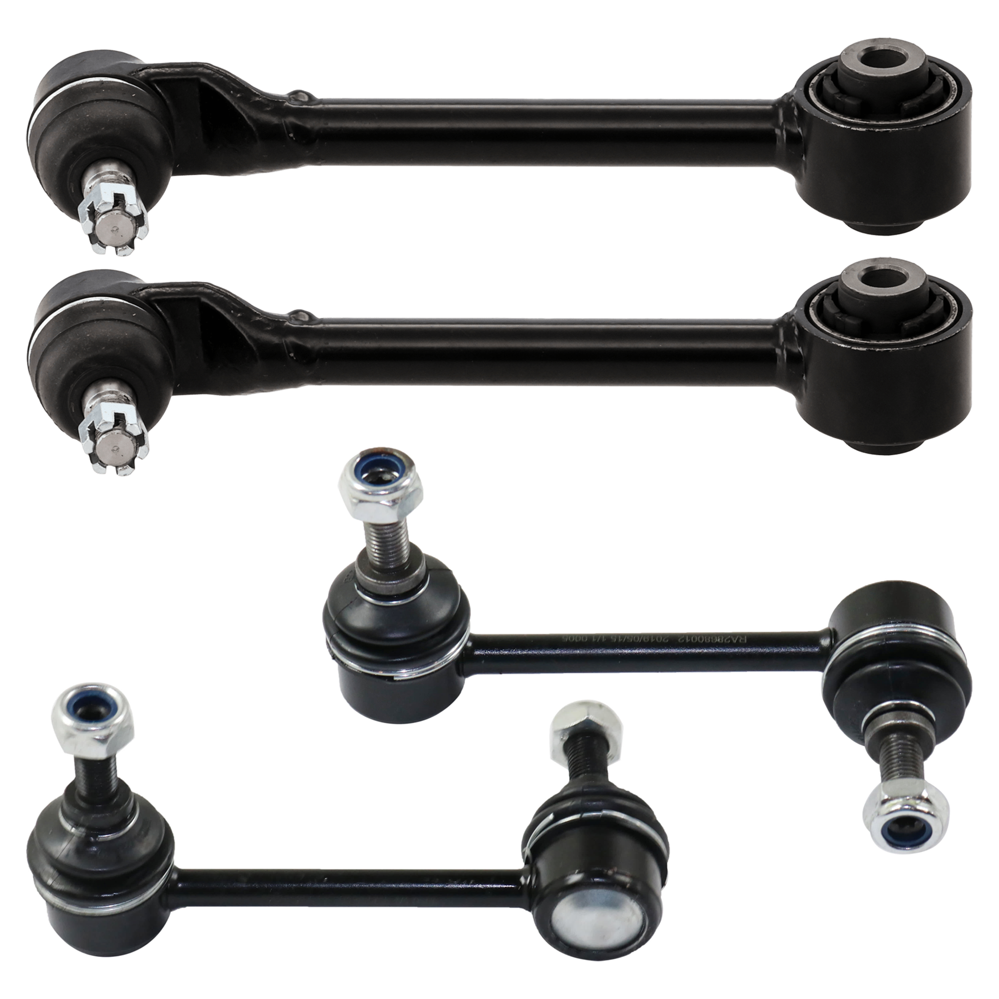 AM ACCORD 03-07 REAR CONTROL ARM RH AND LH Upper 4 pc Kit with Sway Bar Link SKU KIT 070224 C403 OEM 52390SDAA01-52325S84A01-52321S