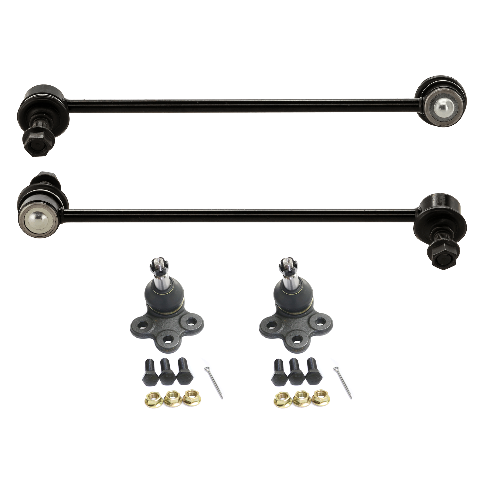 AM EQUINOX 10-17 SWAY BAR LINK 4 pc Kit with Ball Joint SKU KIT 070224 C416 OEM 1017499-2653026-5451740-157799