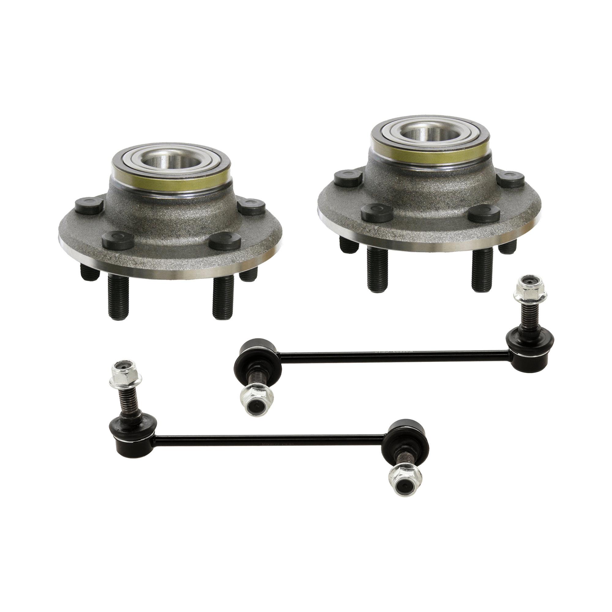 AM CHARGER 06-14 FRONT HUB ASSEMBLY RH=LH 4 pc kit with Sway Bar Link SKU KIT 070224 C439 OEM 4779199AA 521479-1880263-18808