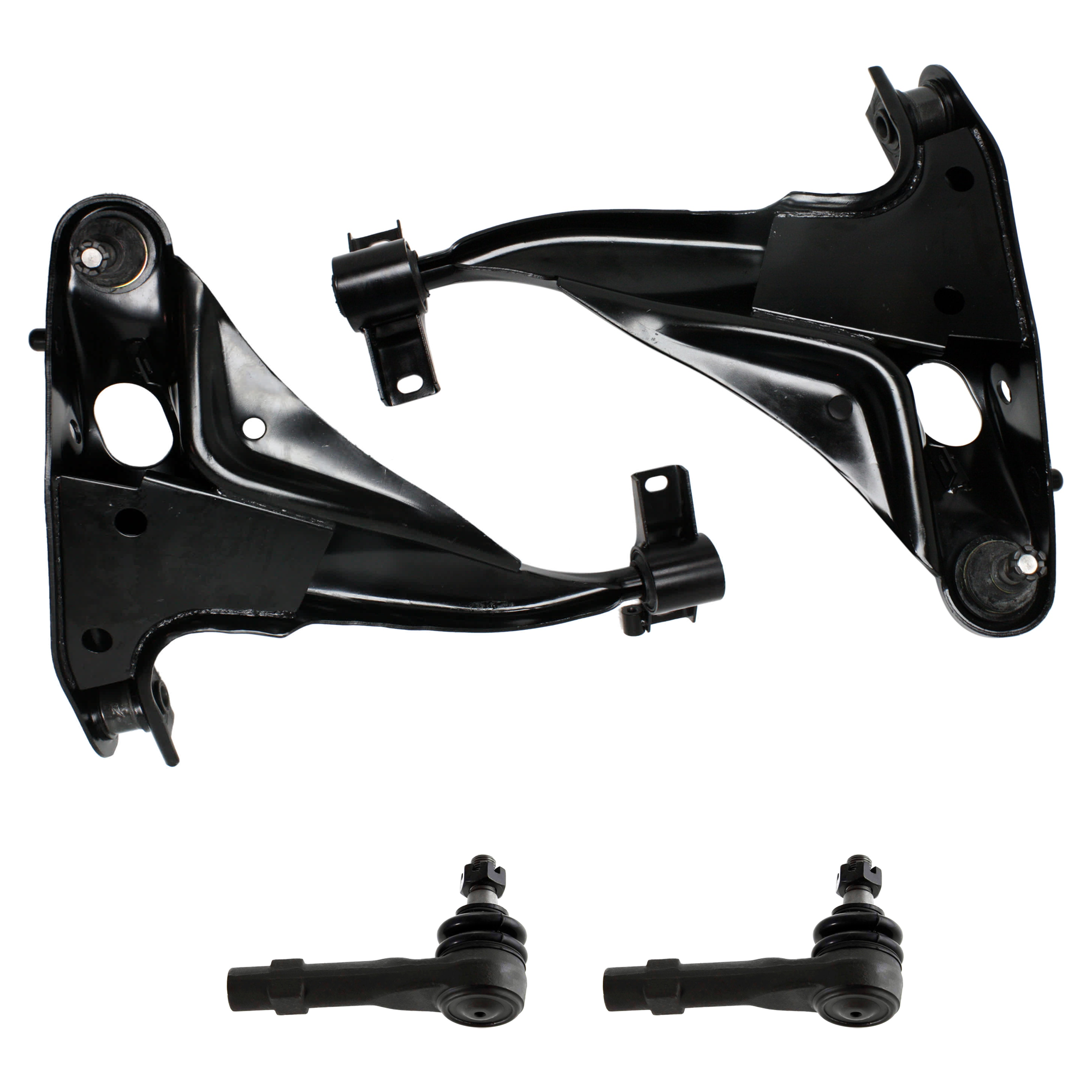 AM EXPLORER MOUNTAINEER 02-03 FRONT CONTROL ARM RH AND LH 4 pc kit w Tie Rod End SKU KIT 070224 C464 OEM 2L2Z3078AA MCS0E14-2L2Z3079AA
