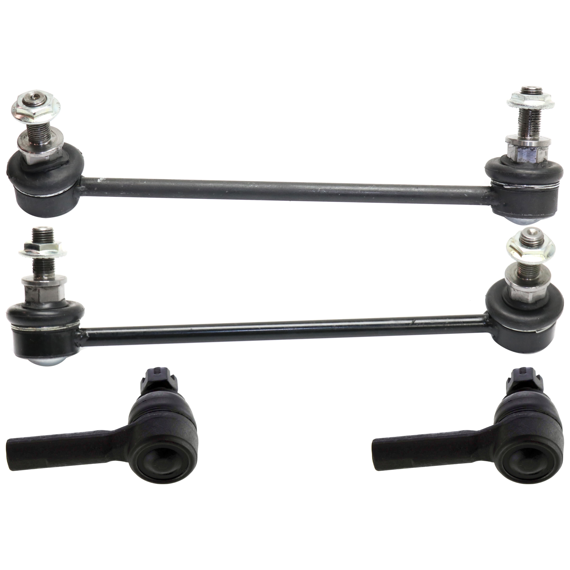 AM M45-03-04 Q45-02-06 FRONT TIE ROD RH AND LH Outer 4 pc kit with Sway Bar Link SKU KIT 070224 C490 OEM 351053-351054-1014740-1014746